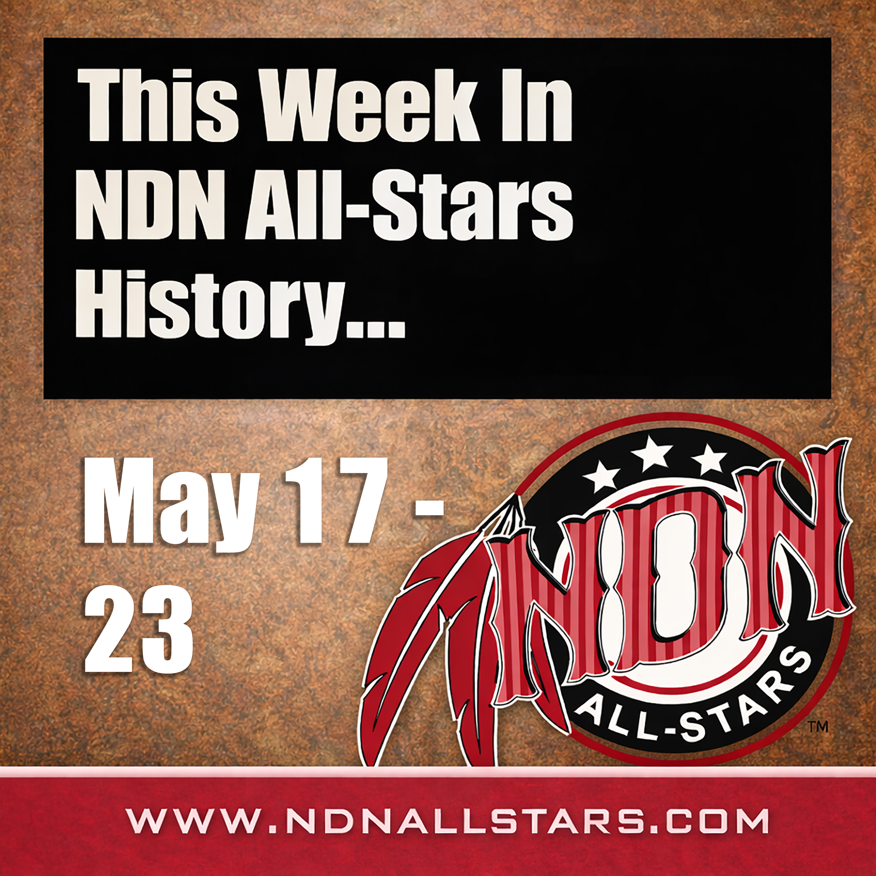 This Week in NDN All-Stars History: Shoni Schimmel, Chris Wondolowski, Joe Lewis, and Tom Longboat | May 17–23 episode artwork