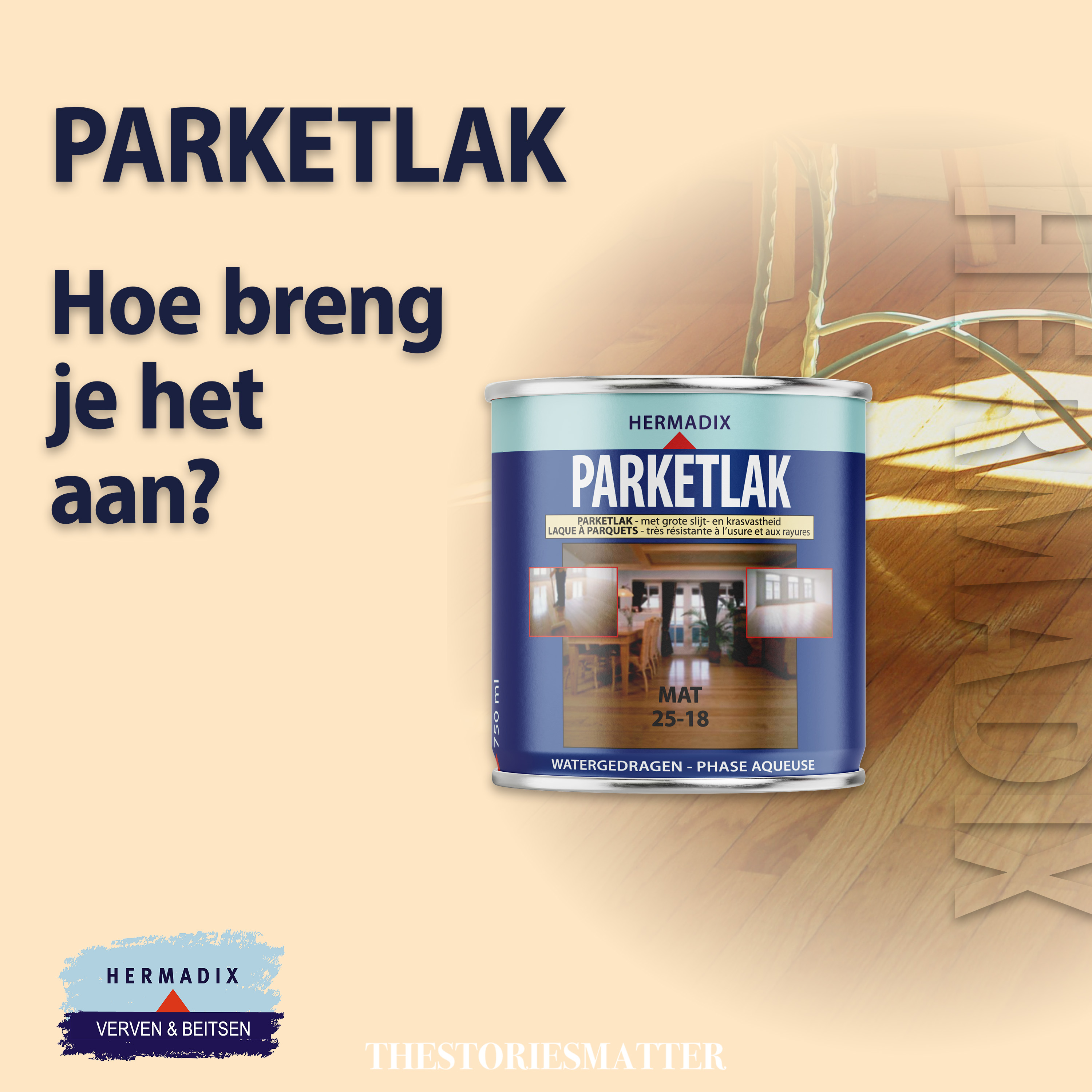 Aanbrengen - Parketlak