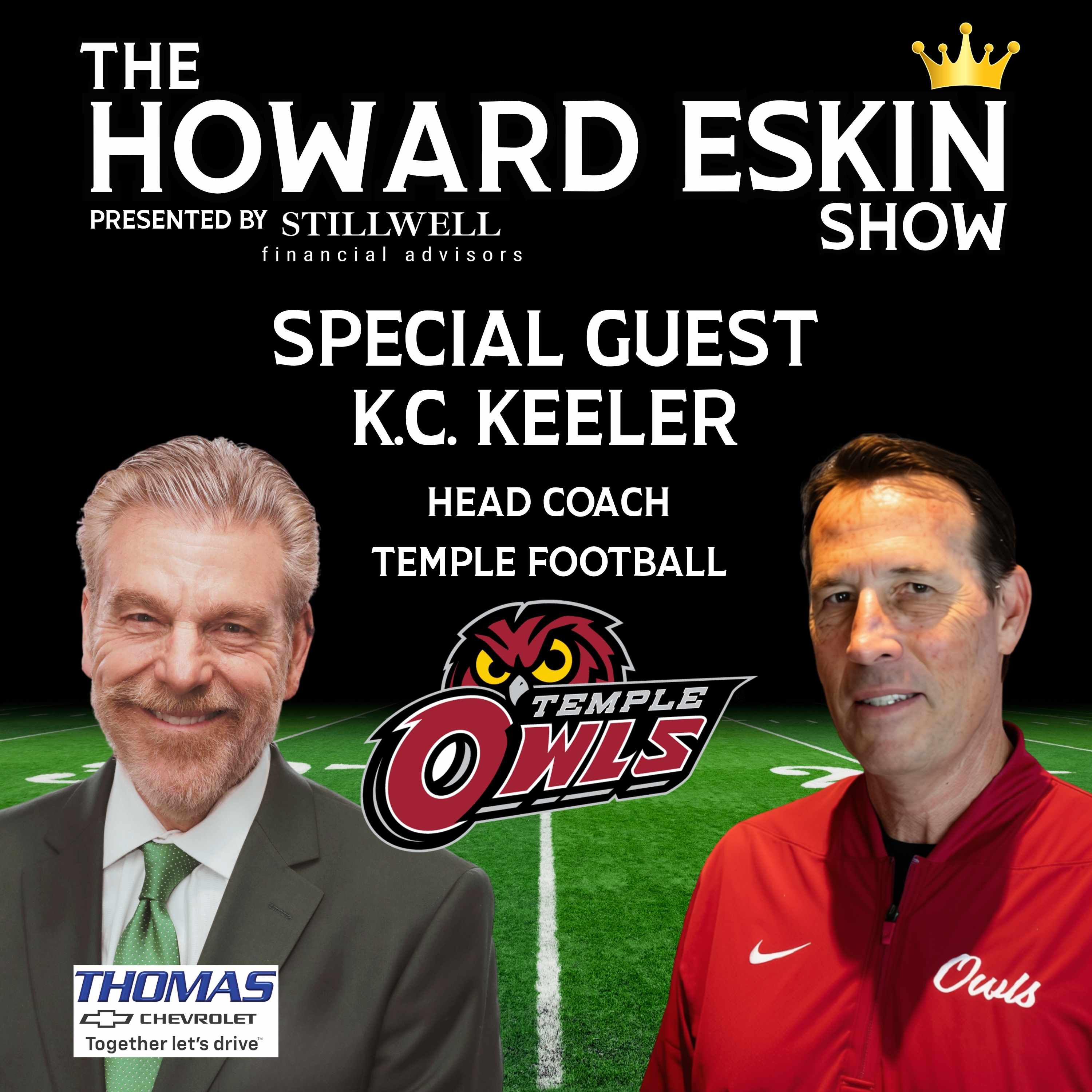 The Howard Eskin Show - #155 - K.C. Keeler episode artwork