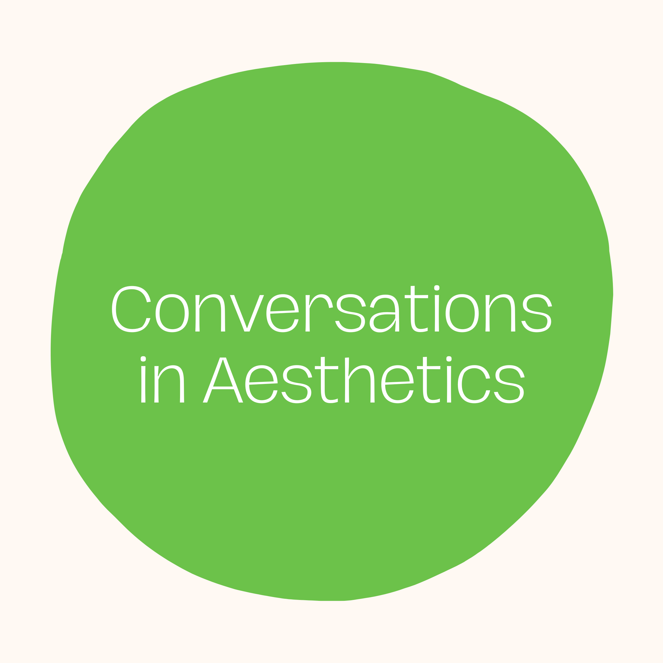 Artwork for Conversations in Aesthetics
