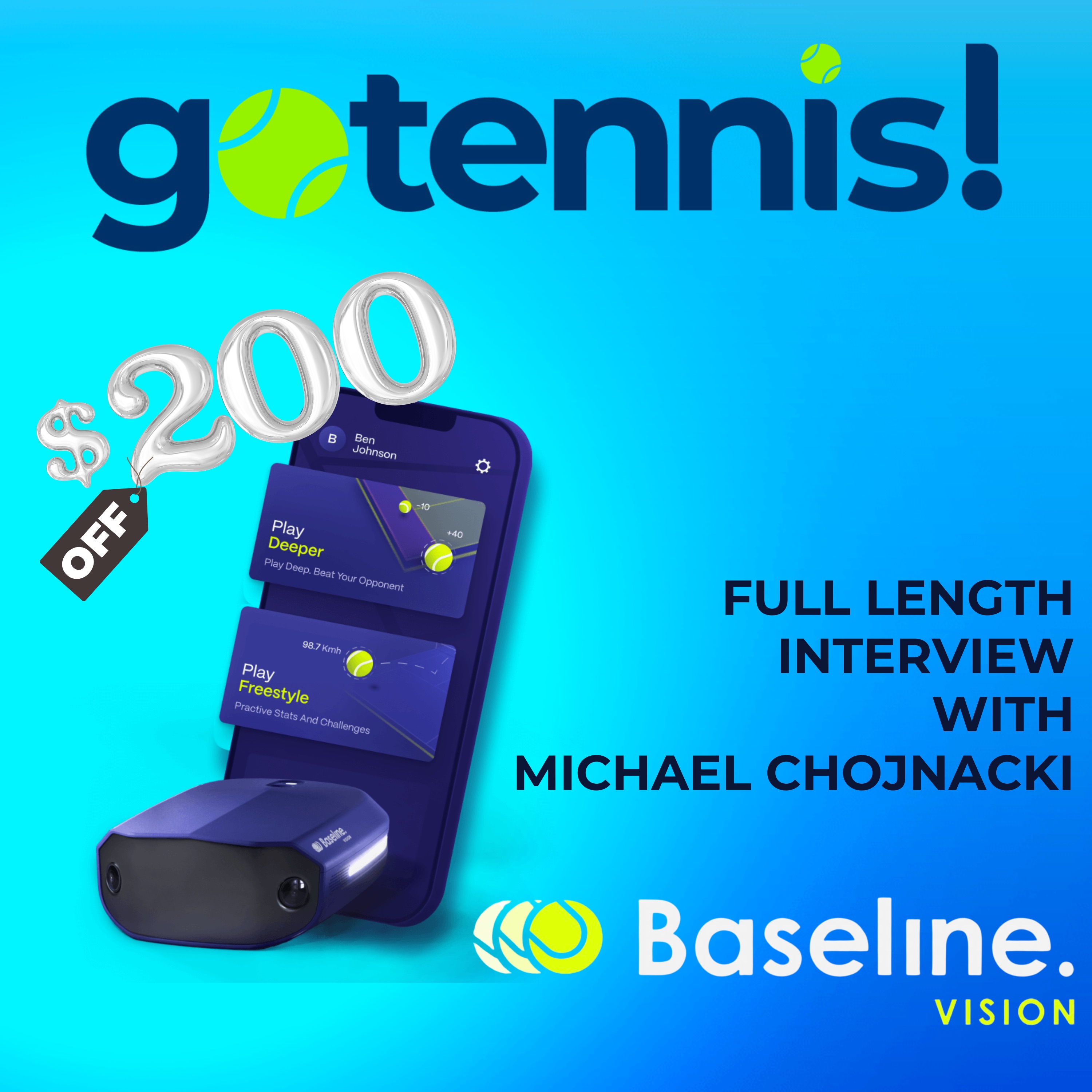 Get $200 Off Baseline Vision: A Technology for Line Calls, Match Stats, and Gamified Practice