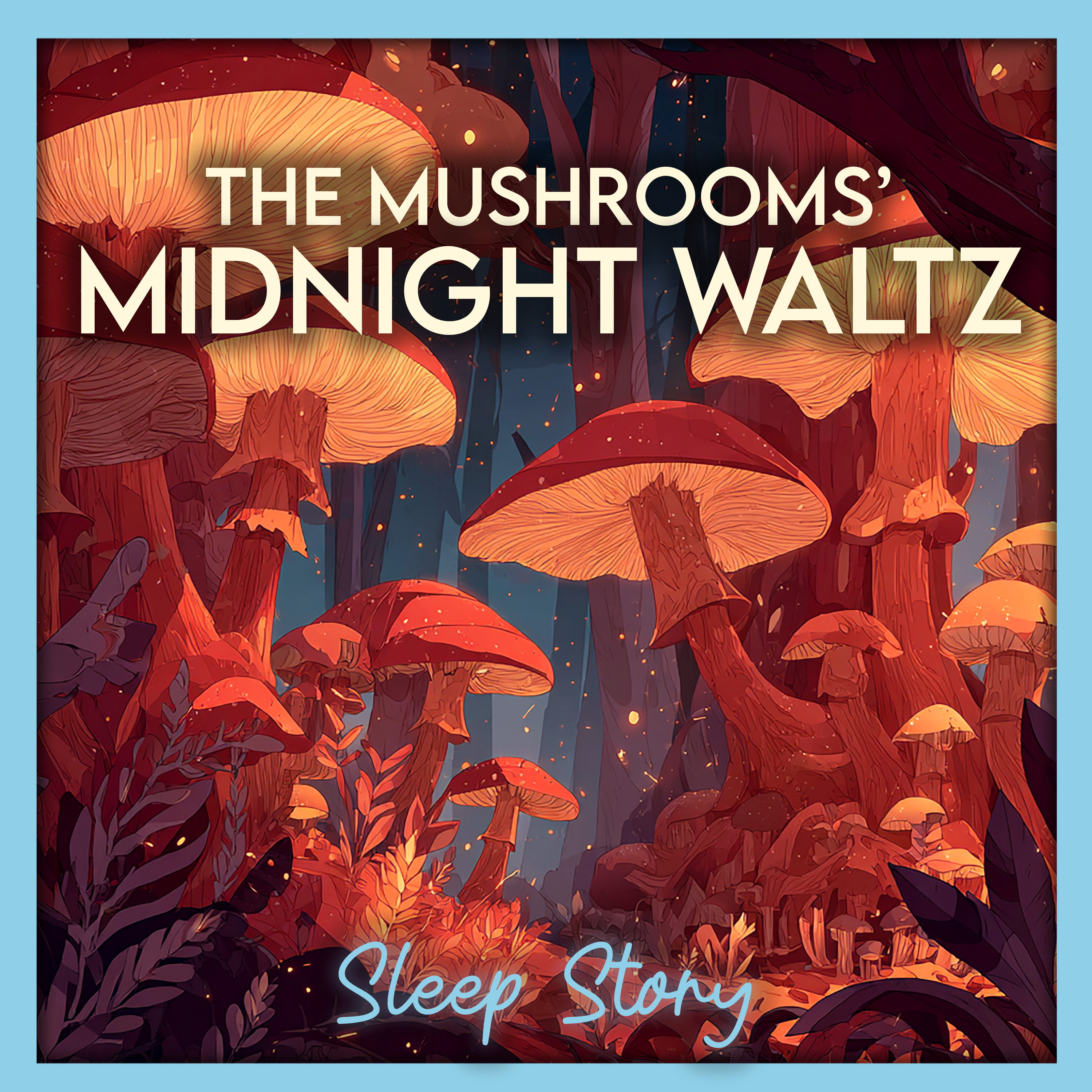 Moonlit Mushroom Waltz 🌙🍄 | Cozy Bedtime Story for Adults (Sleep Story for Grown Ups, Deep Sleep & Relaxation)