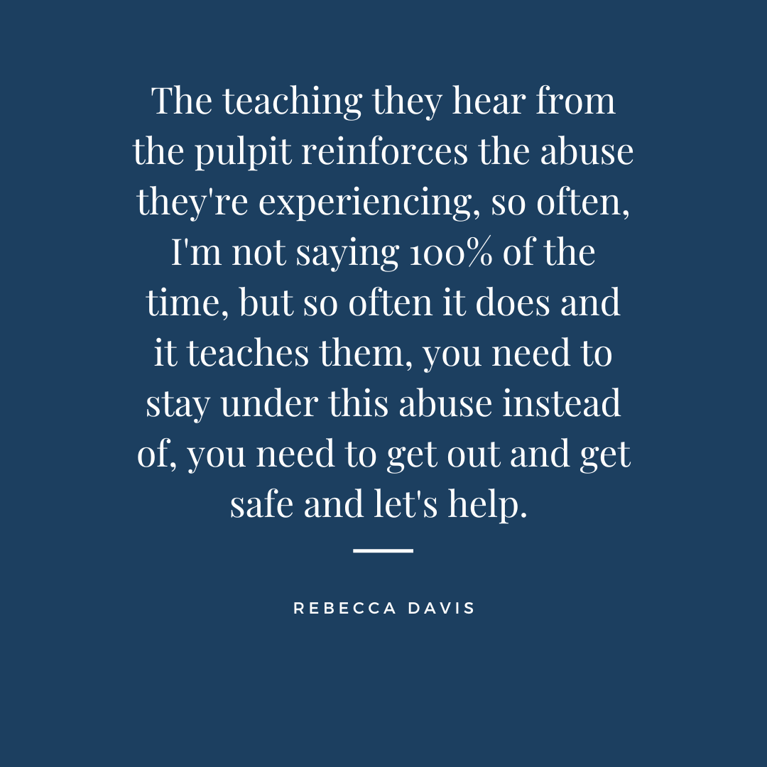 95: Does God Really Want To Break You? Guest: Rebecca Davis