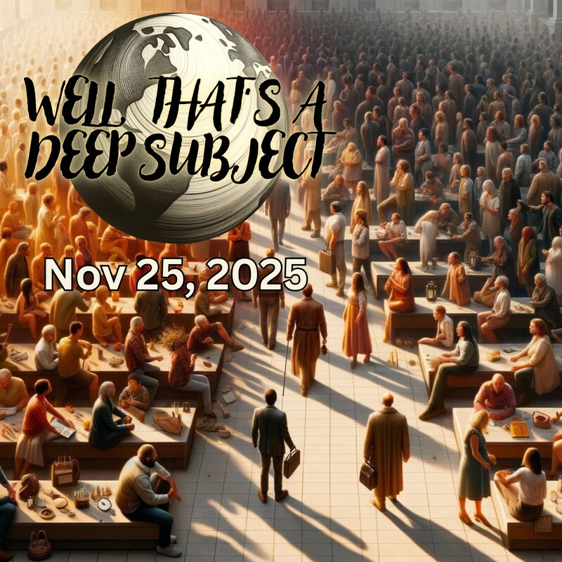 Artwork for podcast Well, That's A Deep Subject.