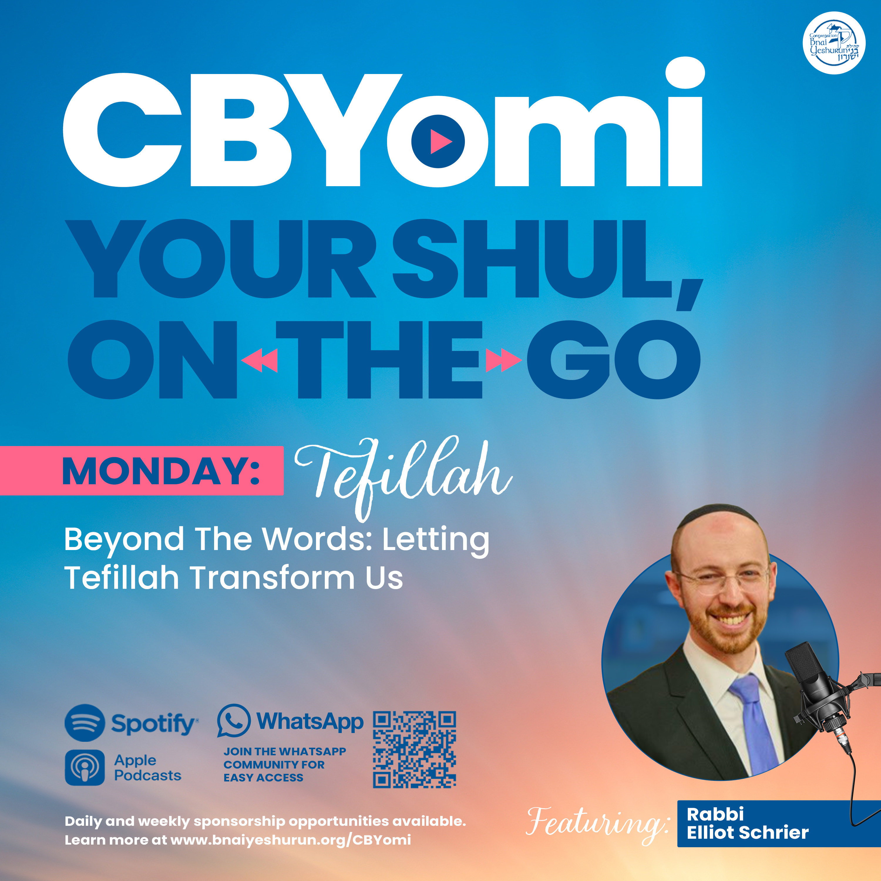 CBYomi Your Shul, On The Go
