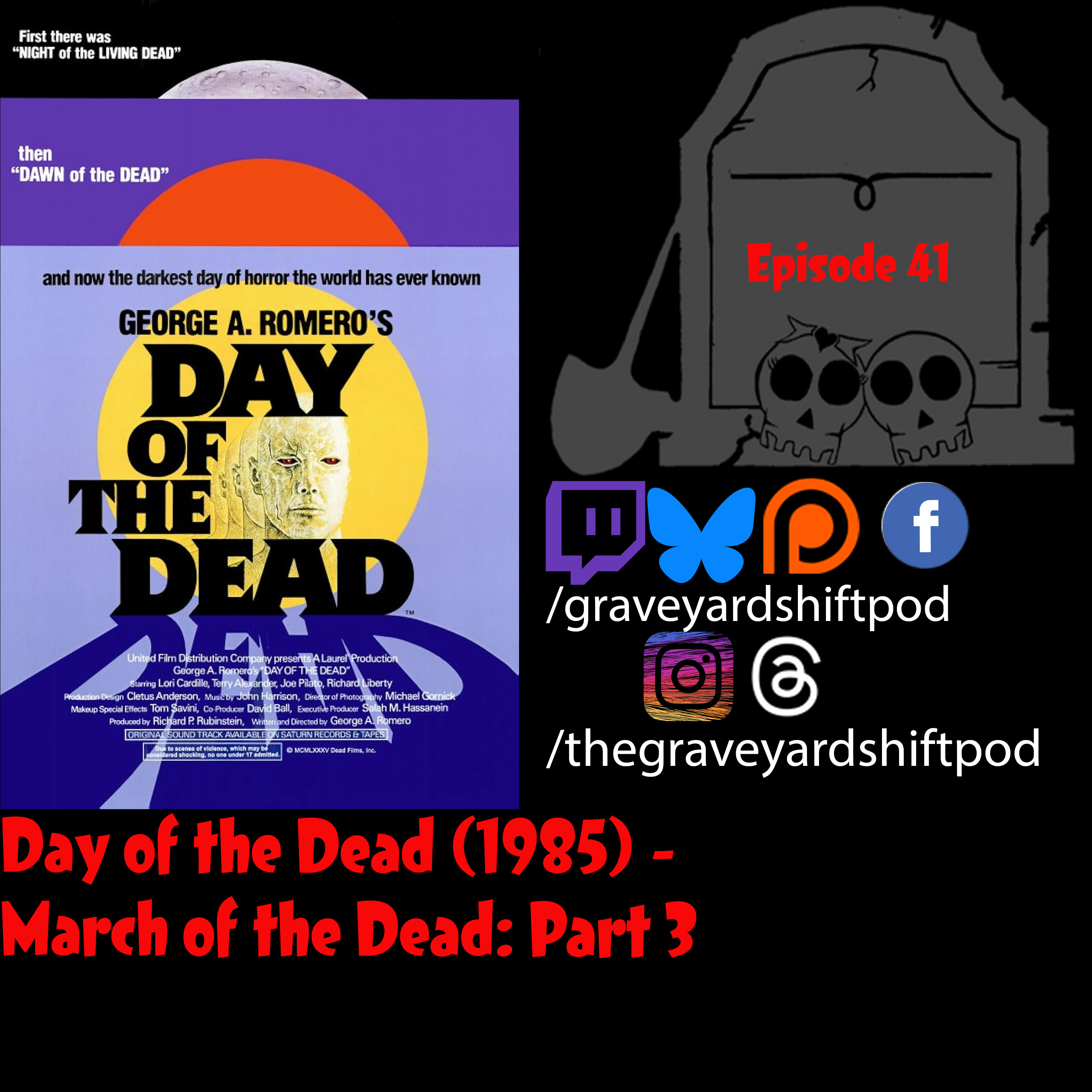 Day Of The Dead (1985) - March of the Dead: Part 3 episode artwork