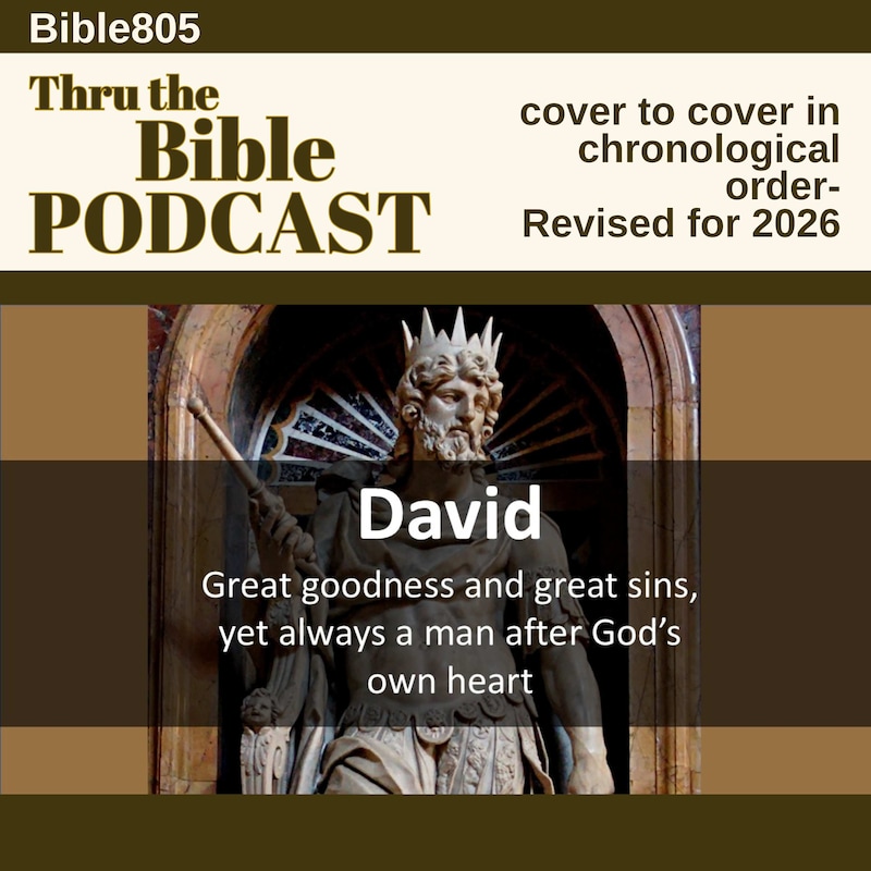 Artwork for podcast Thru the Bible, cover to cover in chronological order