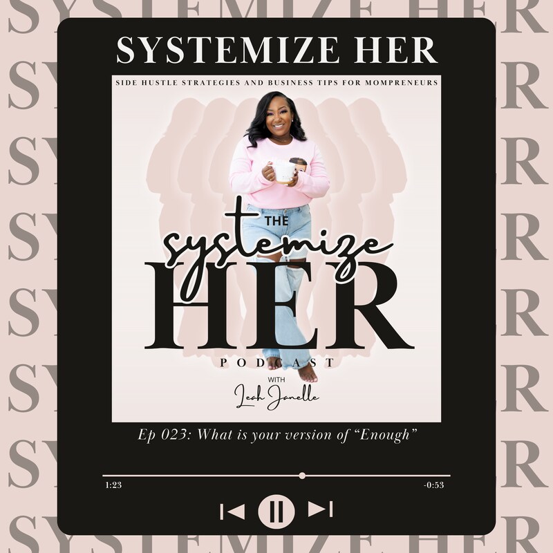 Artwork for podcast Systemize Her: Side Hustle Strategies and Business Tips for Mompreneurs
