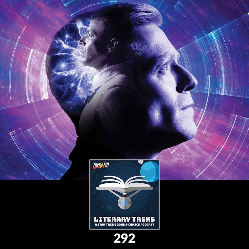 Artwork for podcast Literary Treks: A Star Trek Books and Comics Podcast