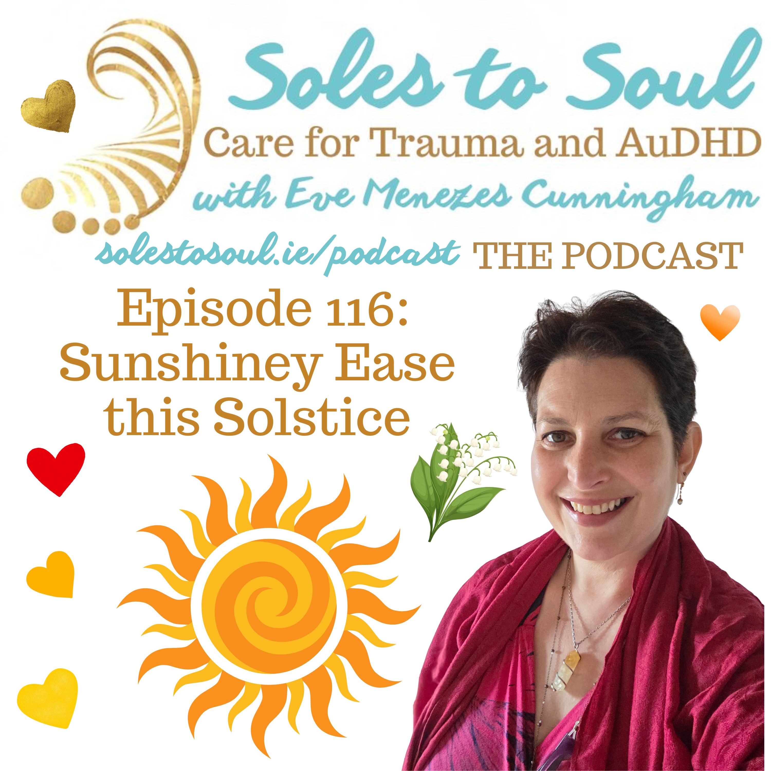 Happy Solstice! Sunshiney Ease this Solstice episode artwork