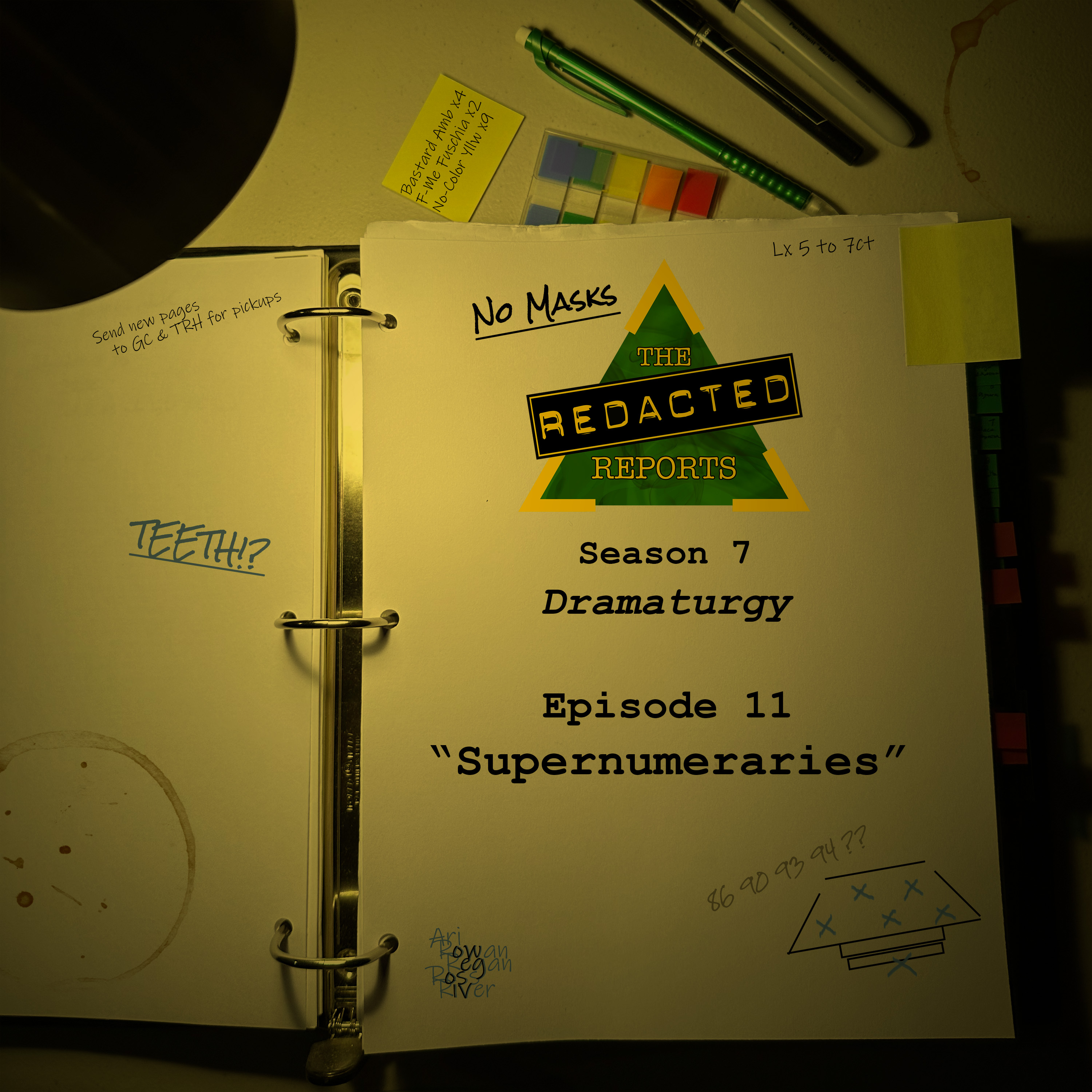 Dramaturgy Episode 11 - Supernumeraries