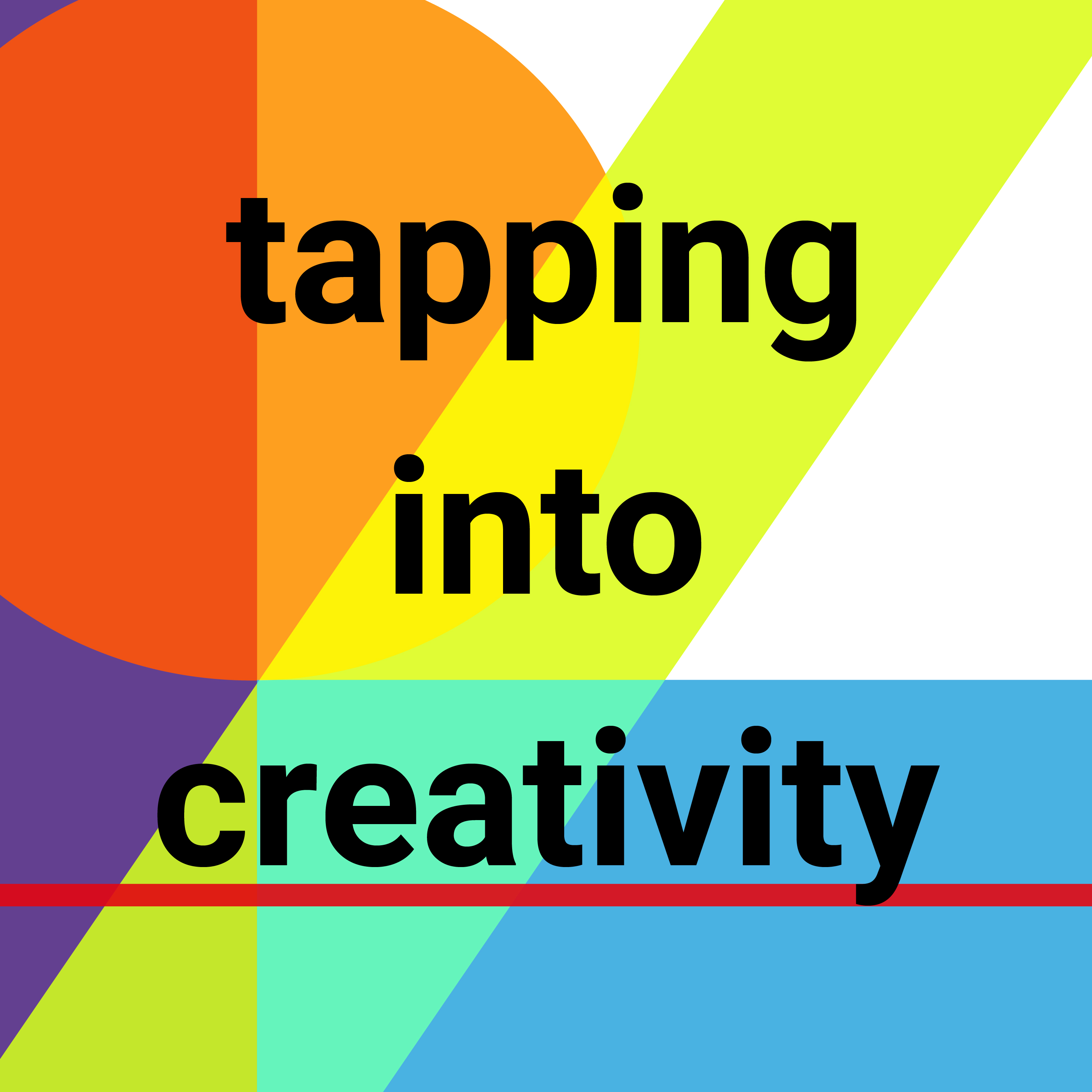 Show artwork for tapping into creativity
