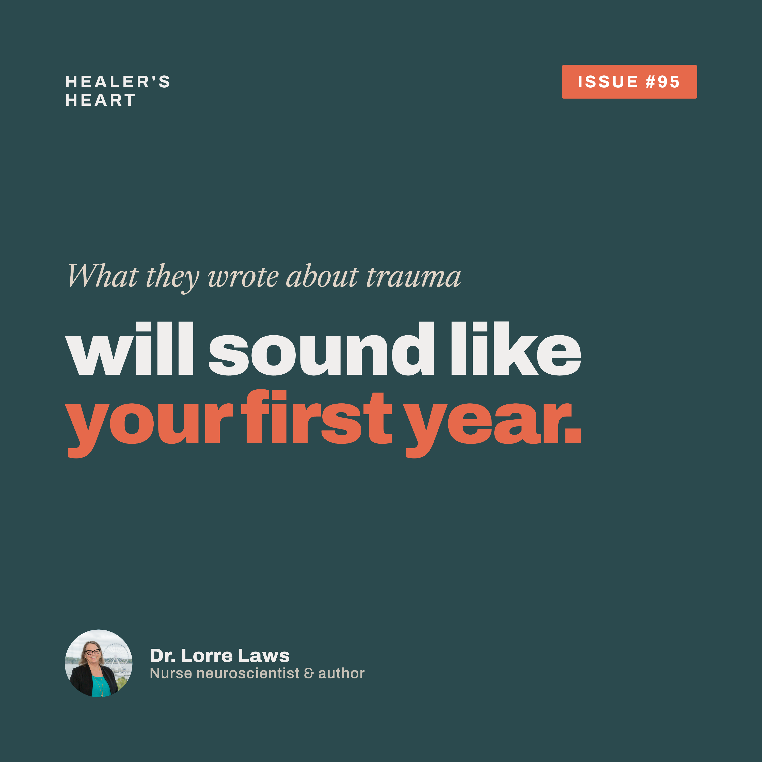 What They Wrote About Trauma Will Sound Like Your First Year episode artwork
