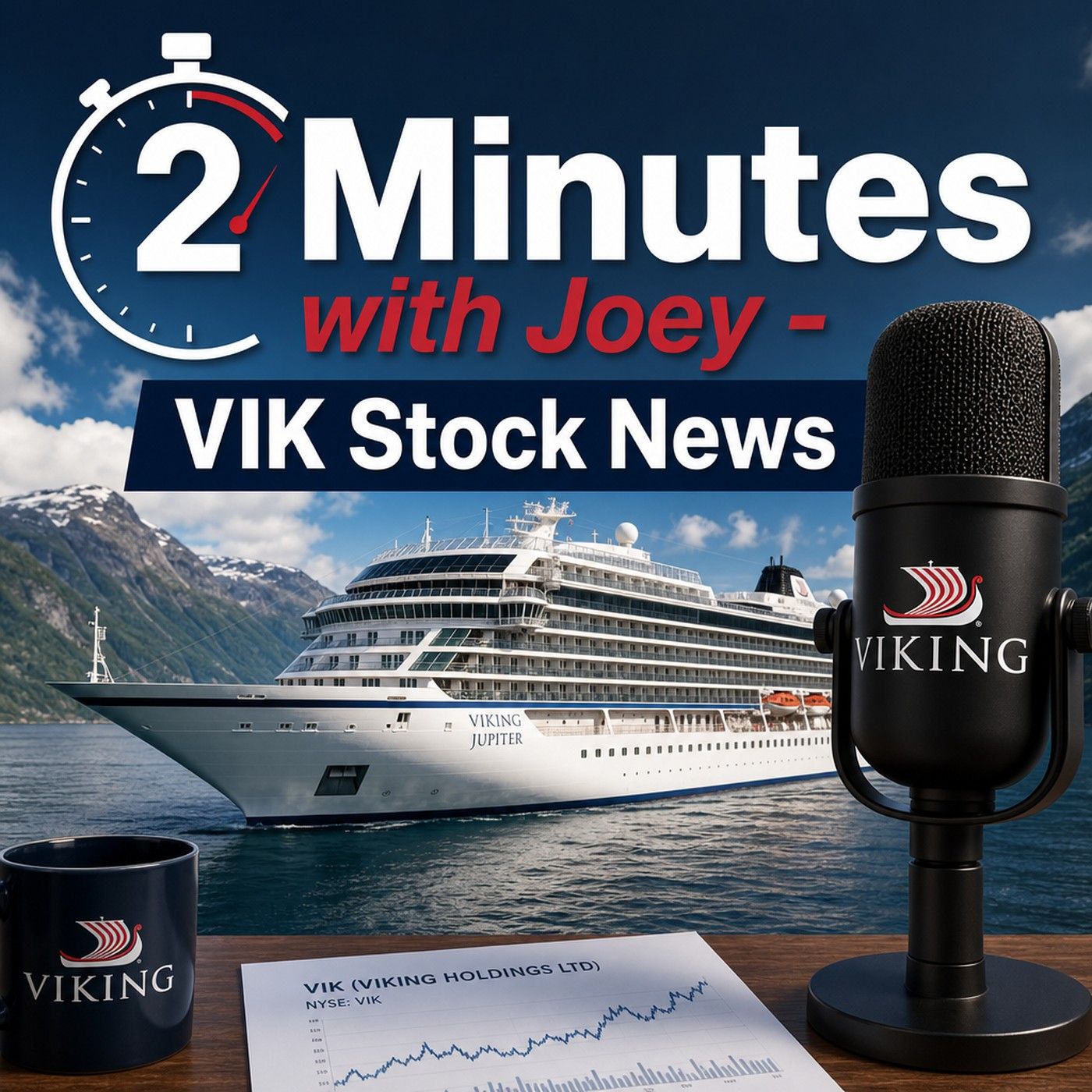 2 Minutes with Joey - VIK Stock News podcast artwork