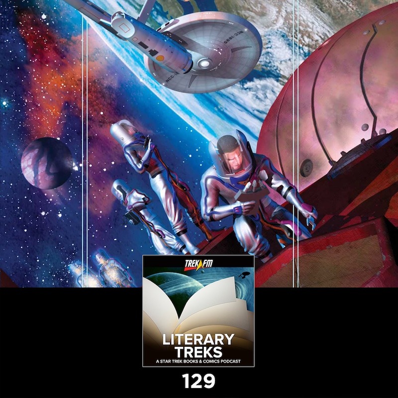 Artwork for podcast Literary Treks: A Star Trek Books and Comics Podcast