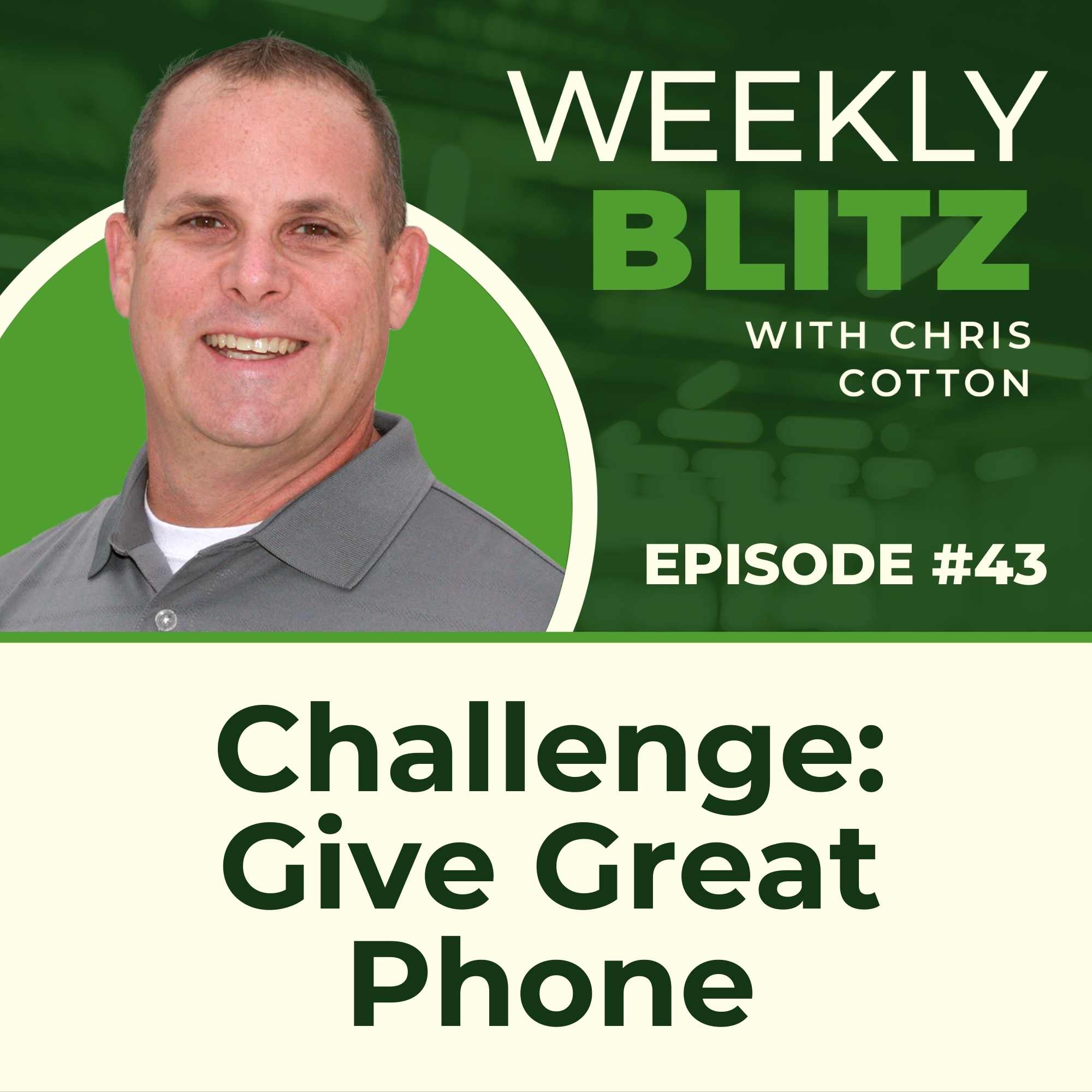 Artwork for podcast Chris Cotton Weekly Blitz