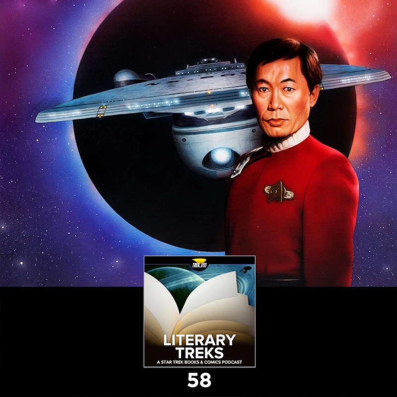Artwork for podcast Literary Treks: A Star Trek Books and Comics Podcast