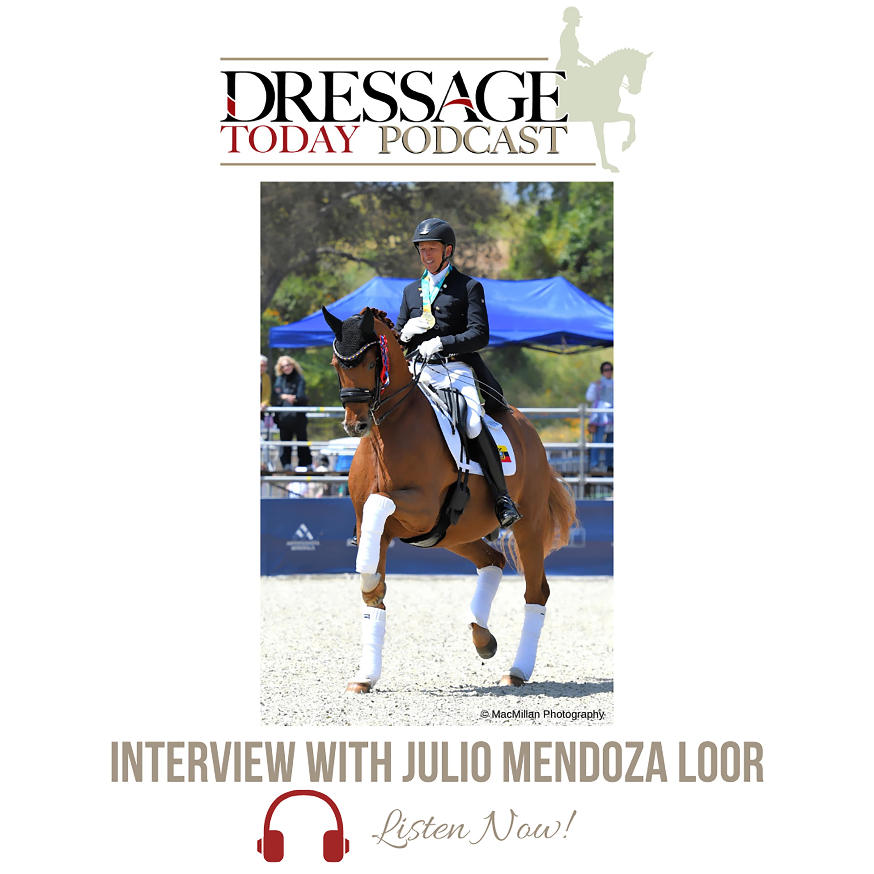 Interview with Julio Mendoza Loor – Dressage Today Podcast