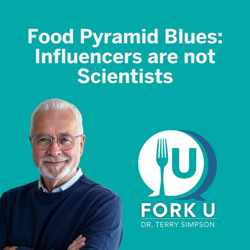 Artwork for podcast Fork U with Dr. Terry Simpson