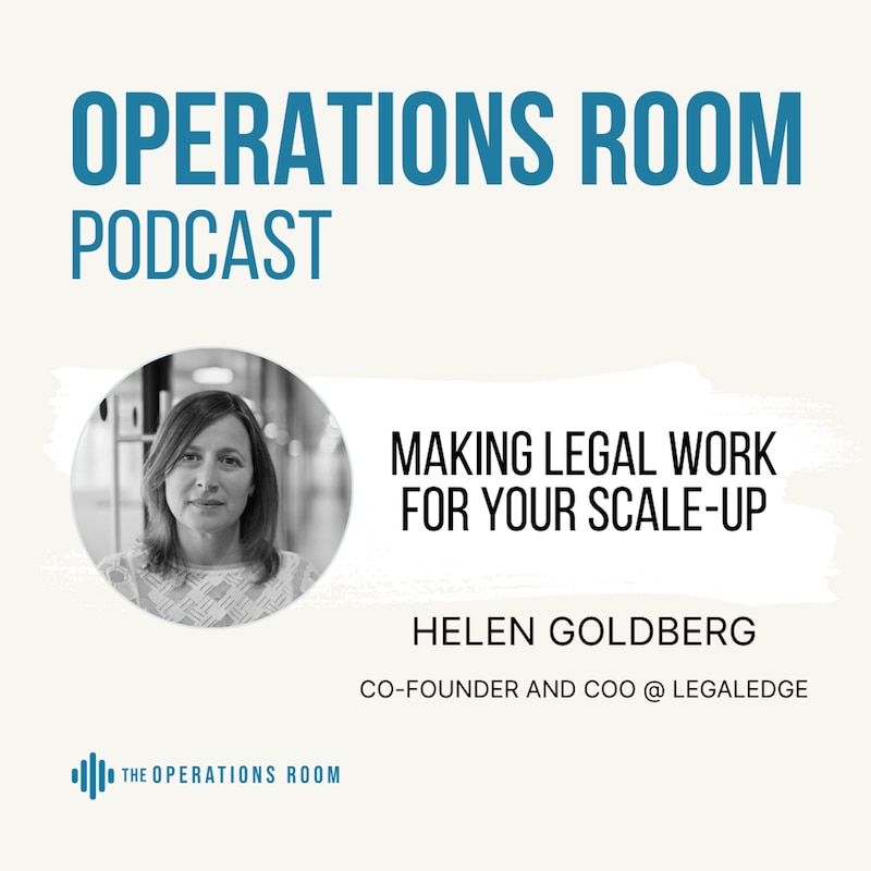 Artwork for podcast The Operations Room: A Podcast for COO’s