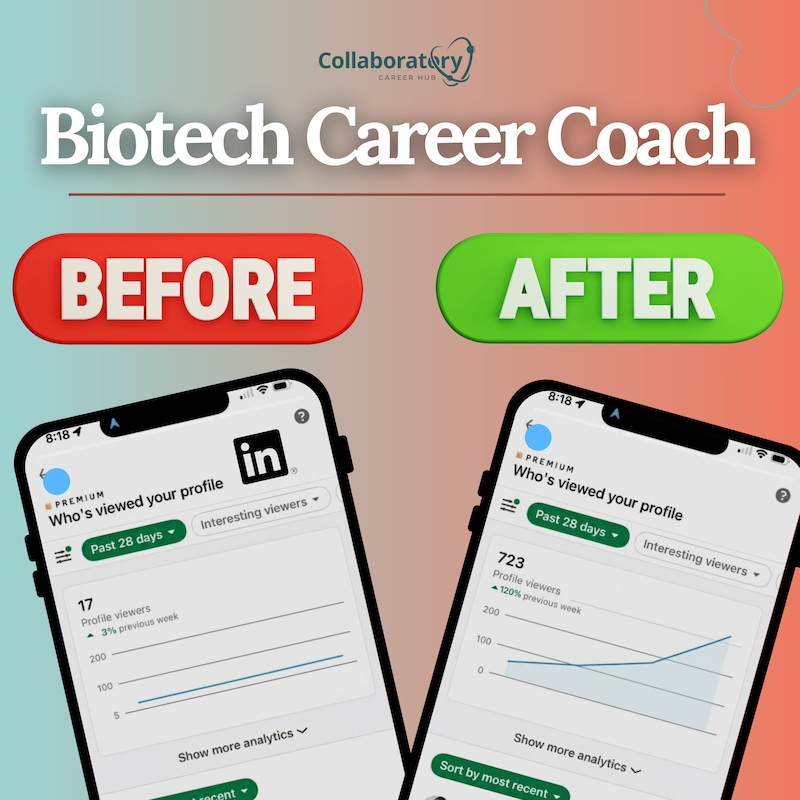Artwork for podcast Biotech Career Coach