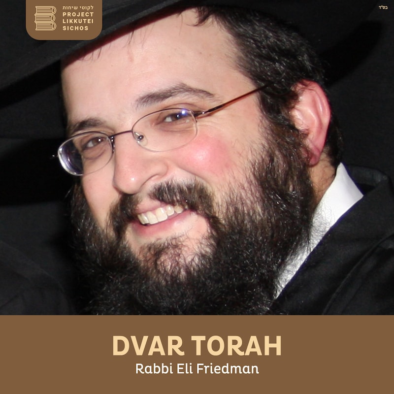 Artwork for podcast Dvar Torah, Rabbi Eli Friedman