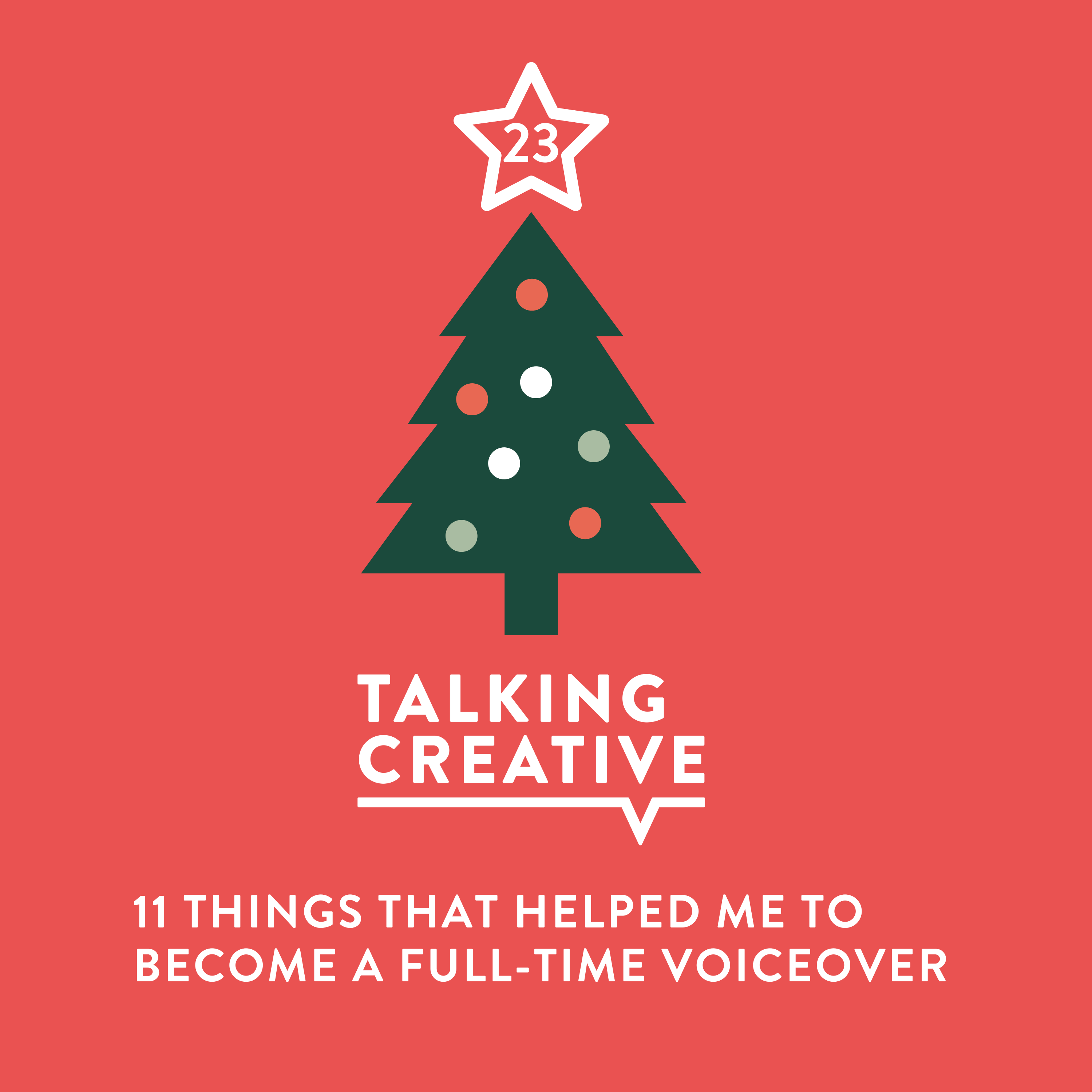 11 things that helped me to become a full-time voiceover