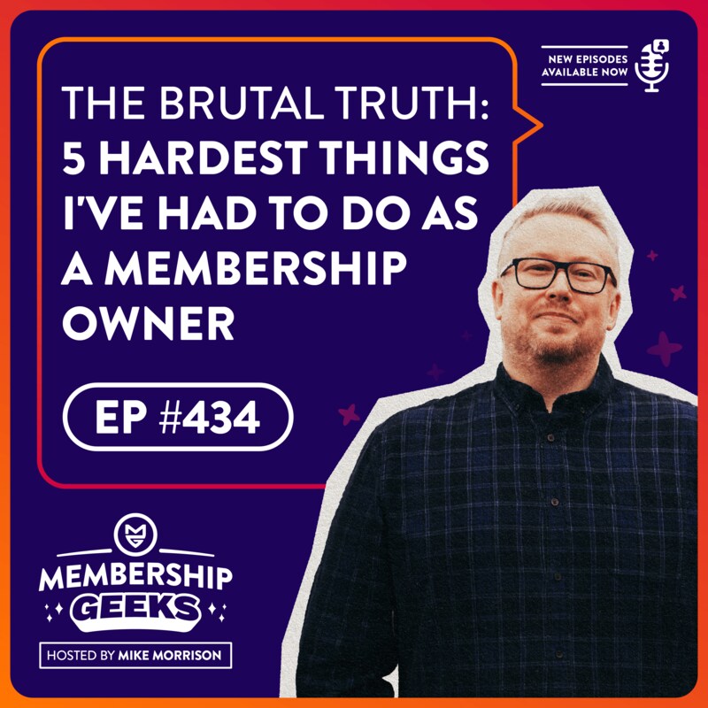 Artwork for podcast Membership Geeks Podcast with Mike Morrison