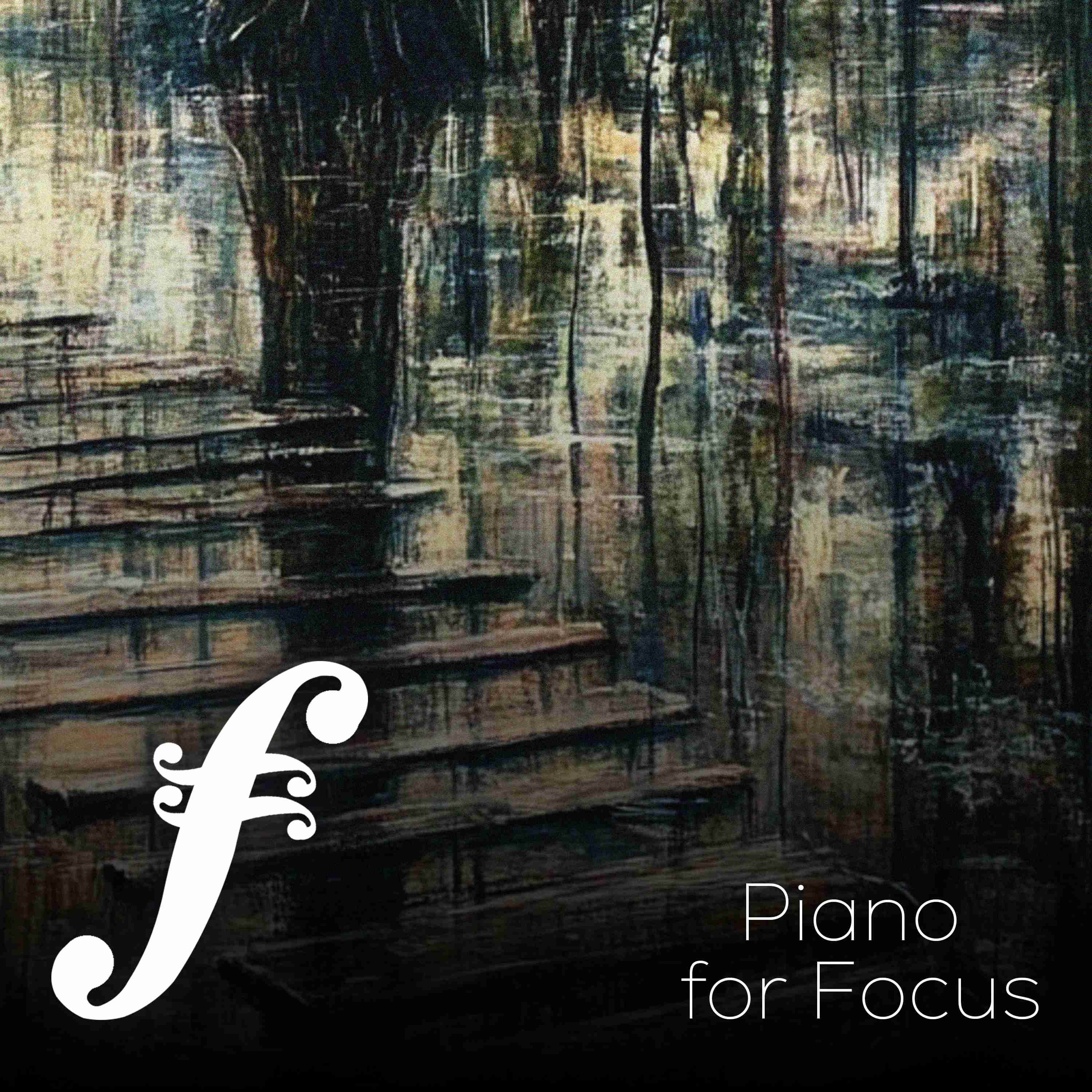 Focus Piano with Distant Rain - 3 Hours - "Under the Covers" episode artwork