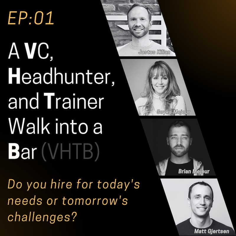 Artwork for podcast A VC, a Headhunter, and a Trainer Walk into a Bar