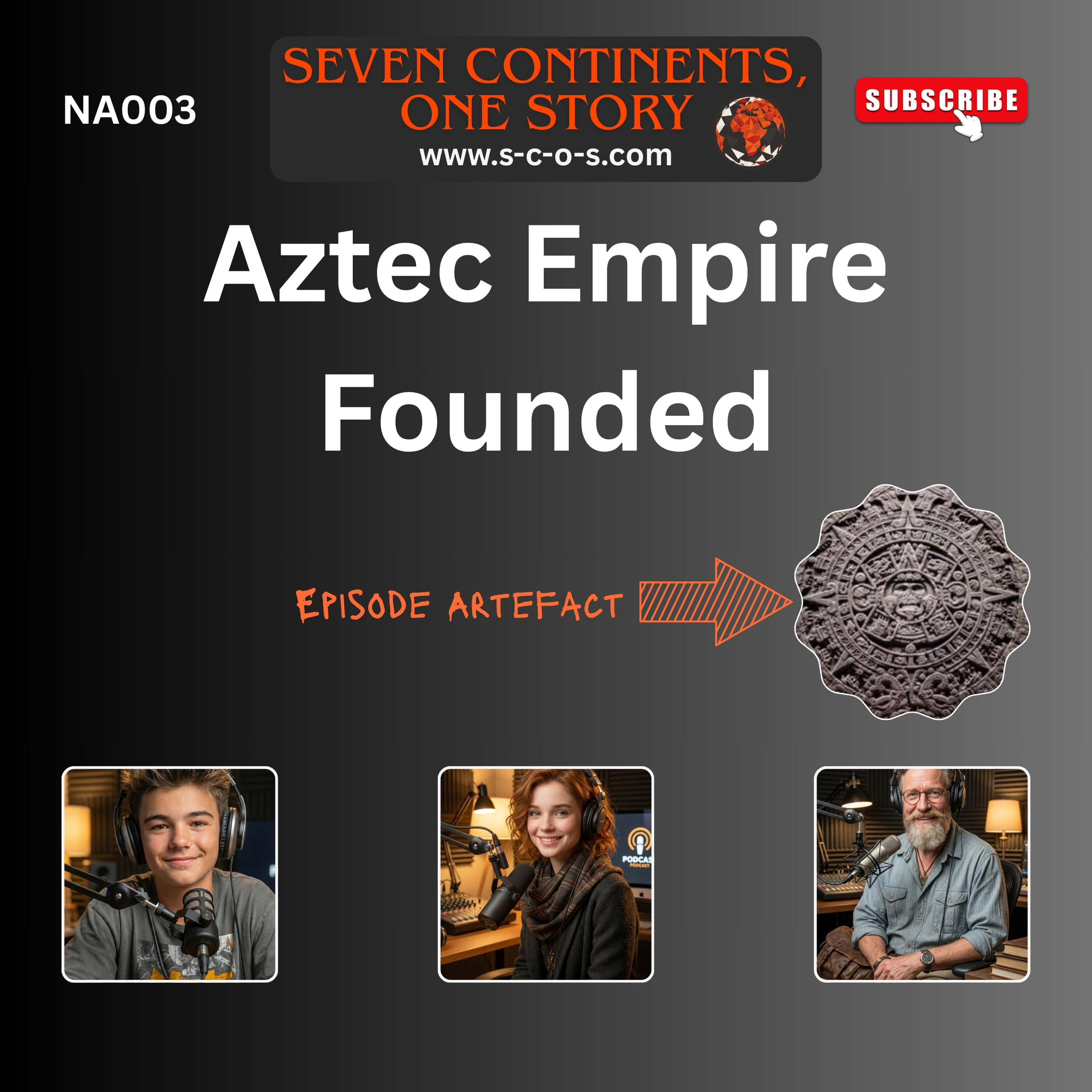 NA003 - Aztec Empire Founded - Three Cities, One Destiny episode artwork