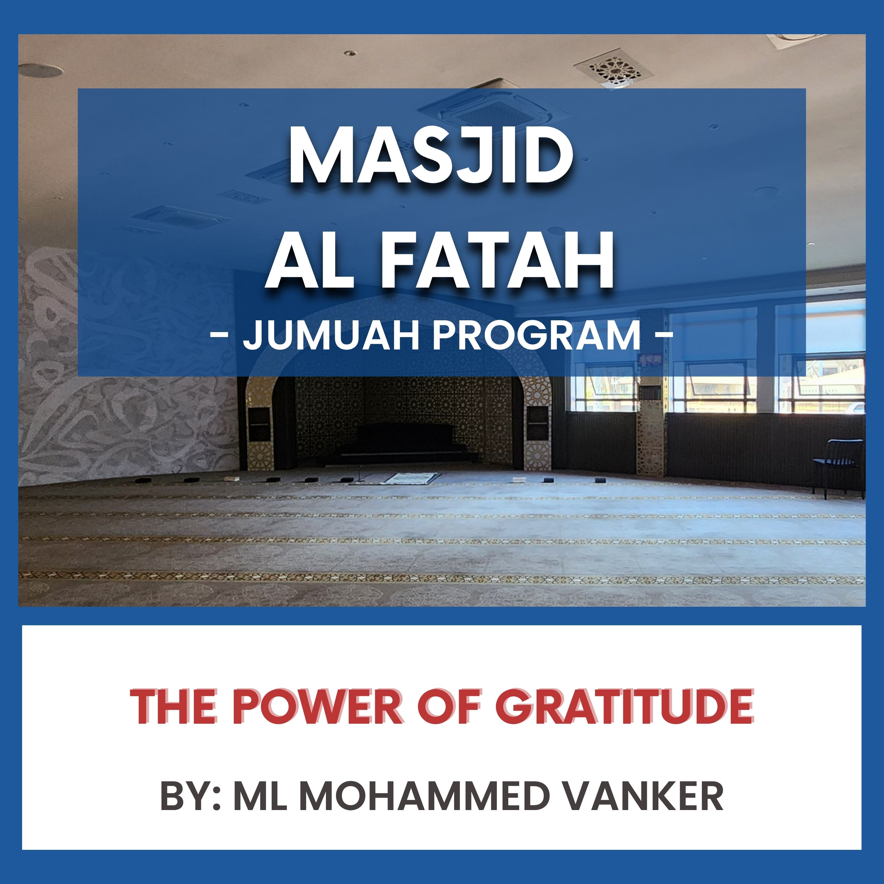 The Power of Gratitude by ML Mohammed Vanker episode artwork