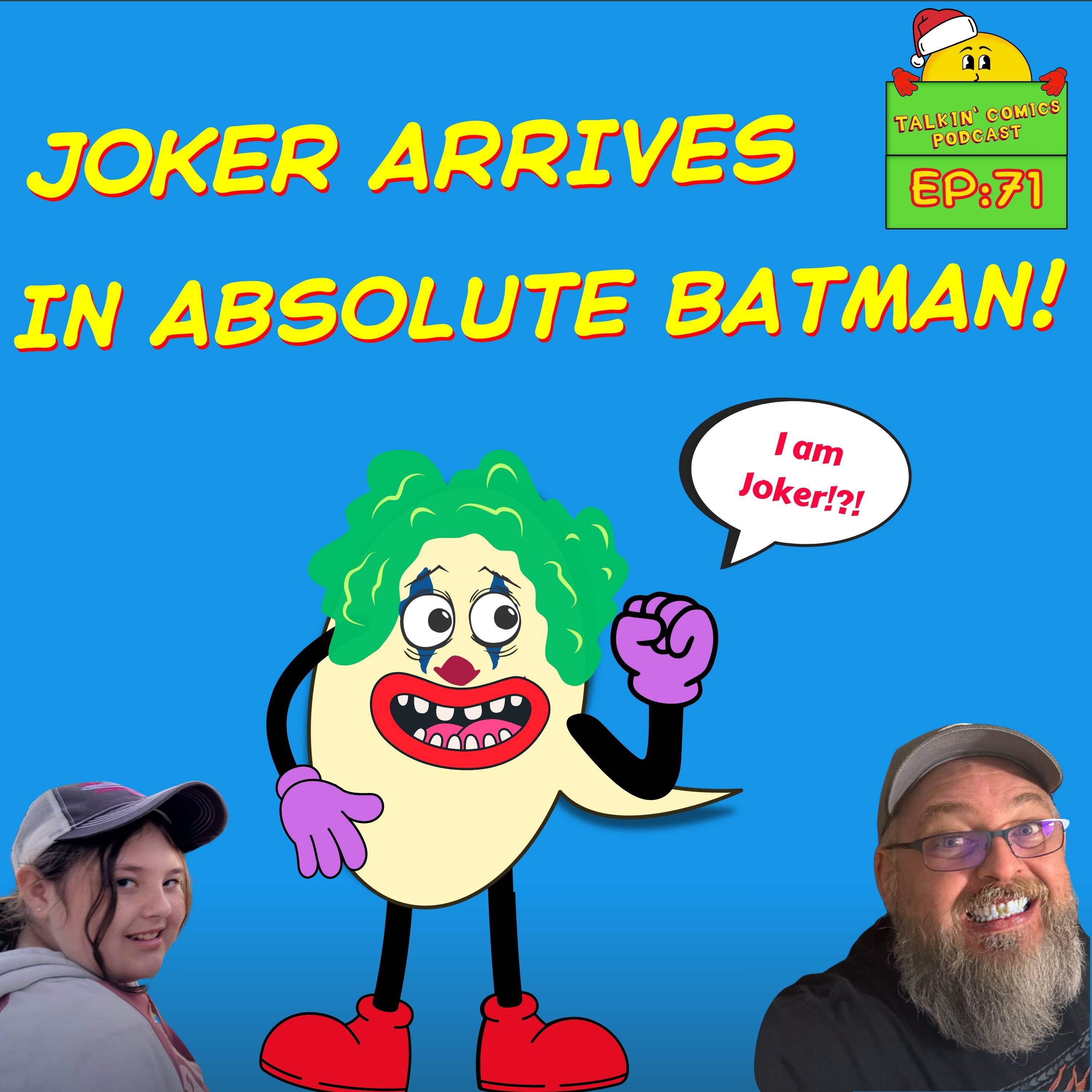 Comic Book Hauls, First Joker in Absolute Batman & Cosplay Wins! episode artwork