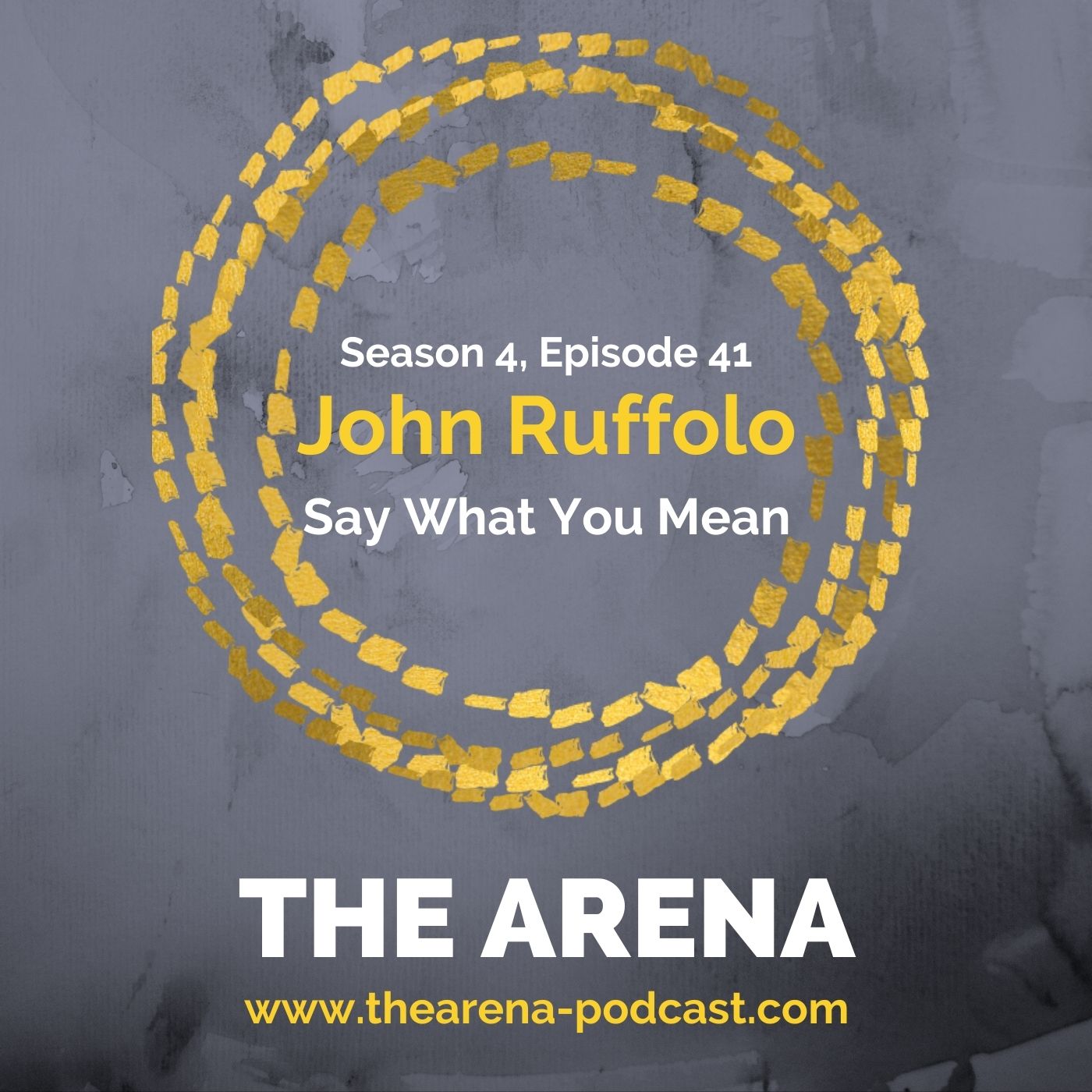 Artwork for podcast THE ARENA - Living a Courageous Life