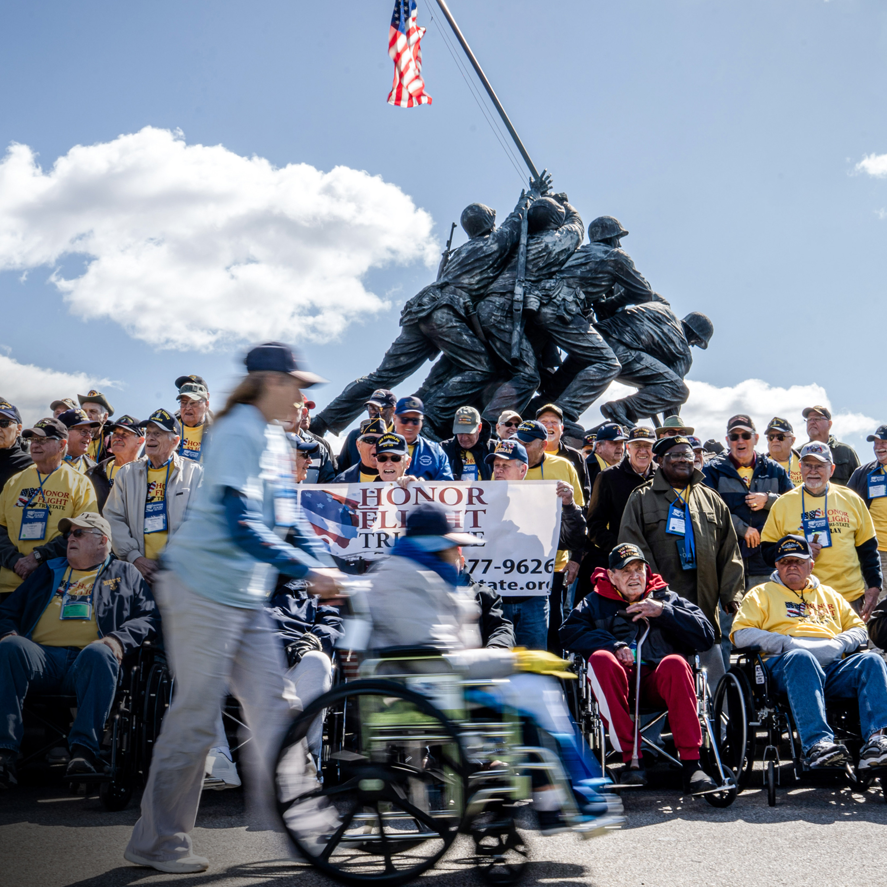 Vietnam Vets on Emotional ‘Honor Flight’ Mark 50th Anniversary of War’s End