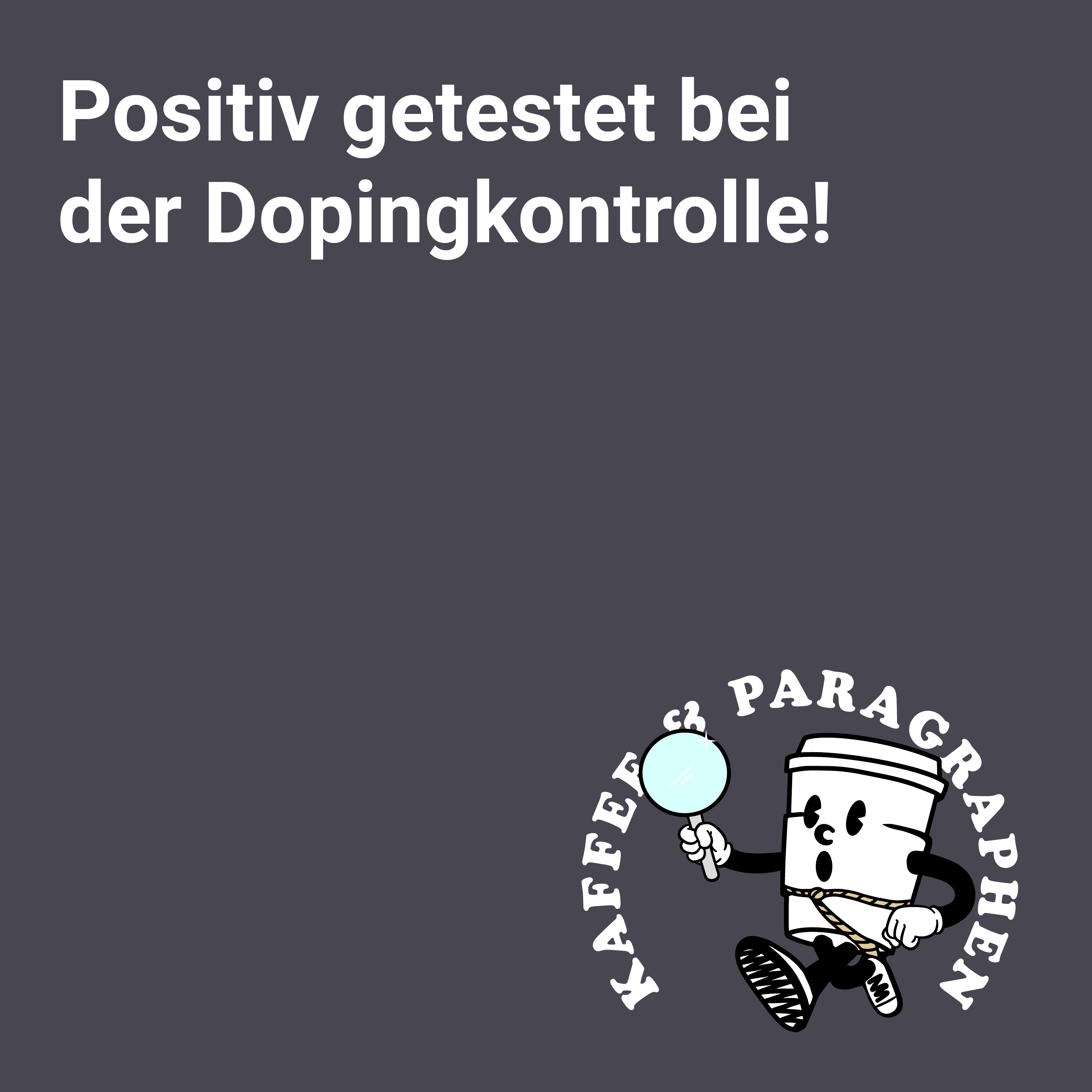 E-079 Positiv getestet bei der Dopingkontrolle!