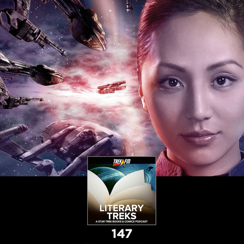 Artwork for podcast Literary Treks: A Star Trek Books and Comics Podcast