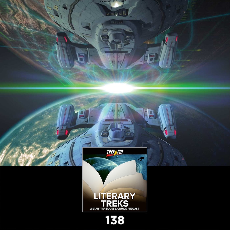 Artwork for podcast Literary Treks: A Star Trek Books and Comics Podcast