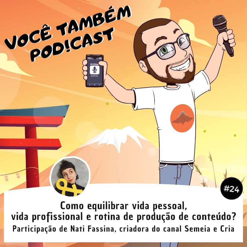 Artwork for podcast Você também Pod!
