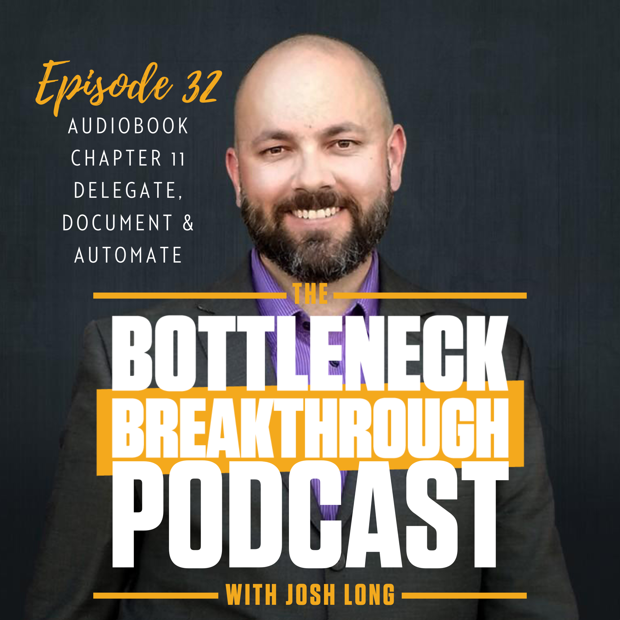 Bottleneck Breakthrough Audiobook - Chapter 11 - Delegate, Document & Automate | Ep32