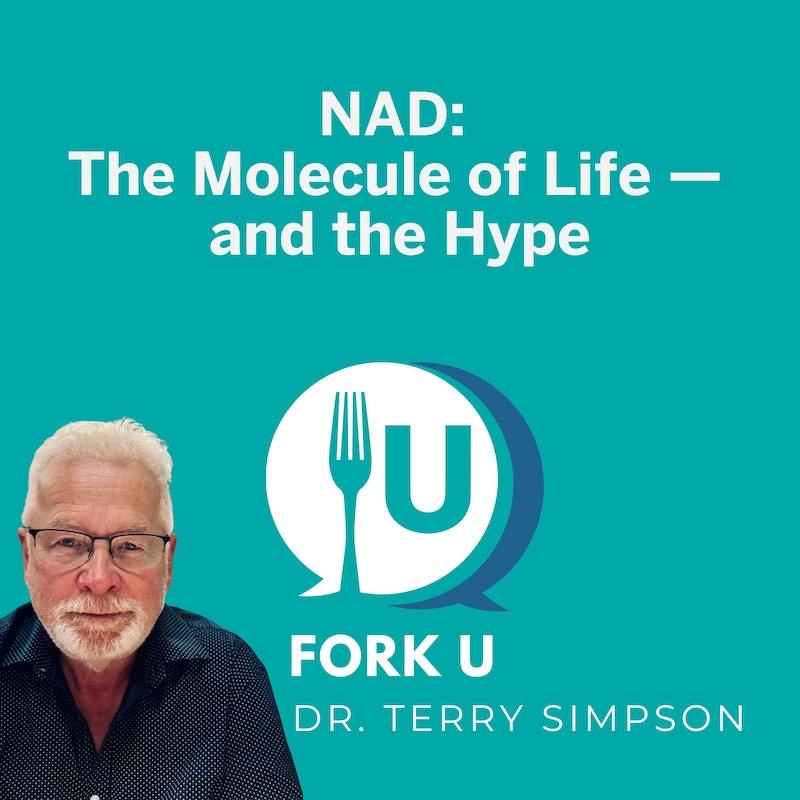 Artwork for podcast Fork U with Dr. Terry Simpson