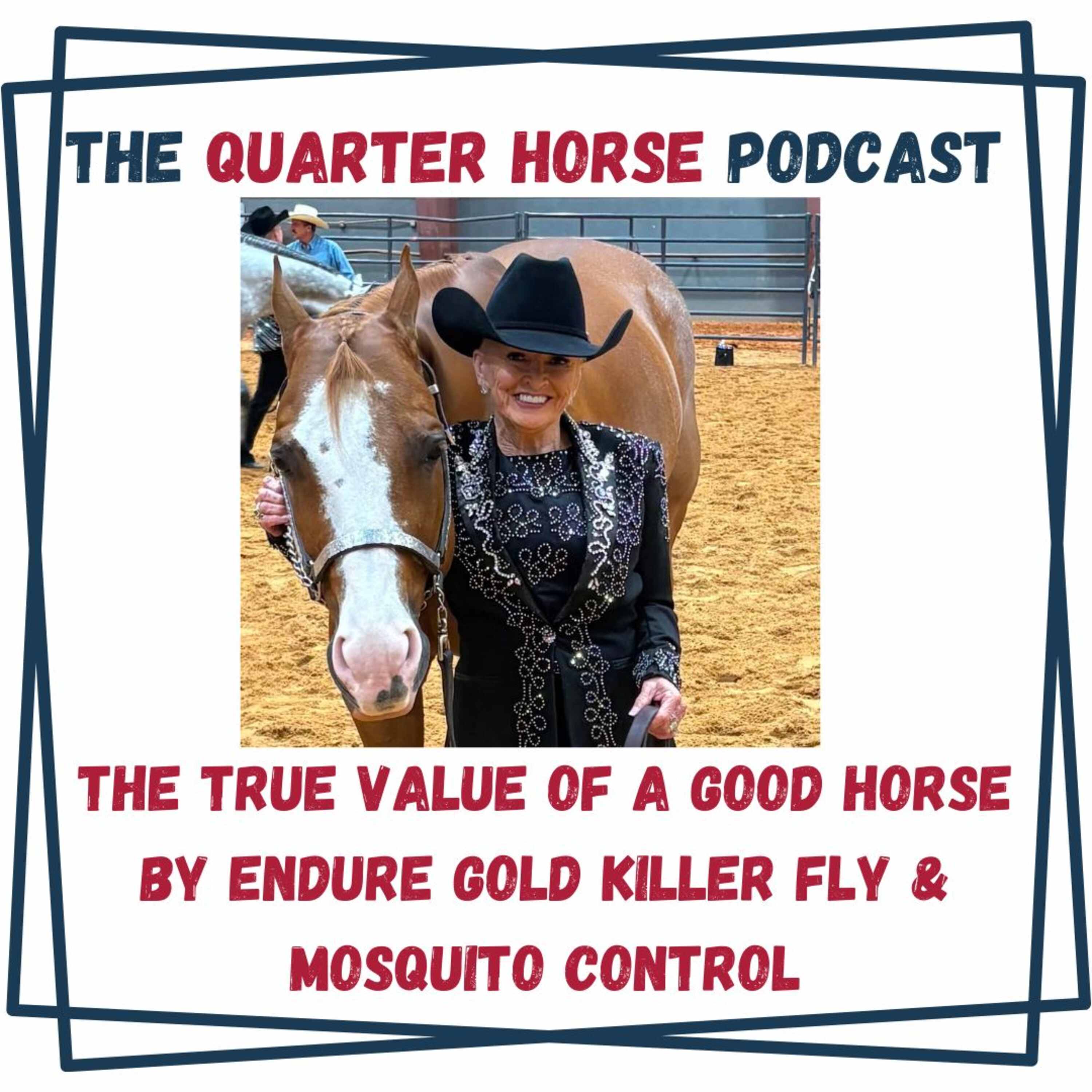 The True Value of a Good Horse by Endure Gold Killer Fly & Mosquito Control - The Quarter Horse Podcast episode artwork