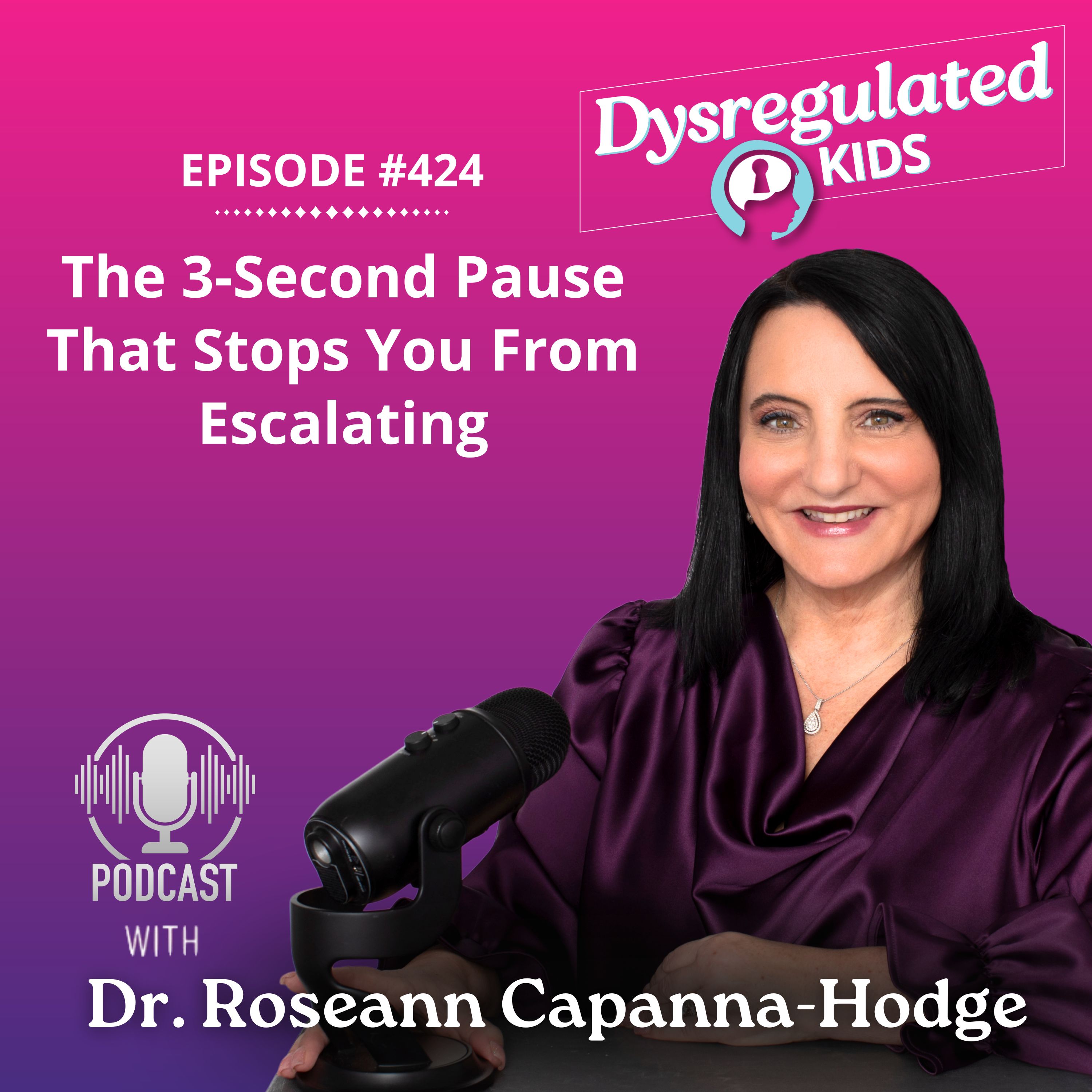 The 3-Second Pause That Stops You From Escalating | Co-Regulation Parenting | E424 episode artwork