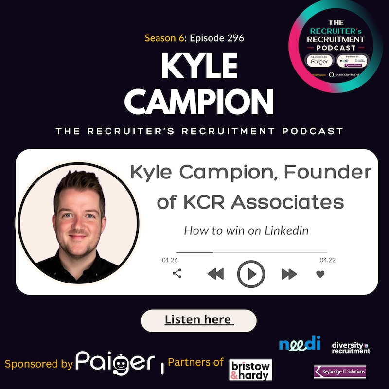 Artwork for podcast The Recruiter's Recruitment Podcast