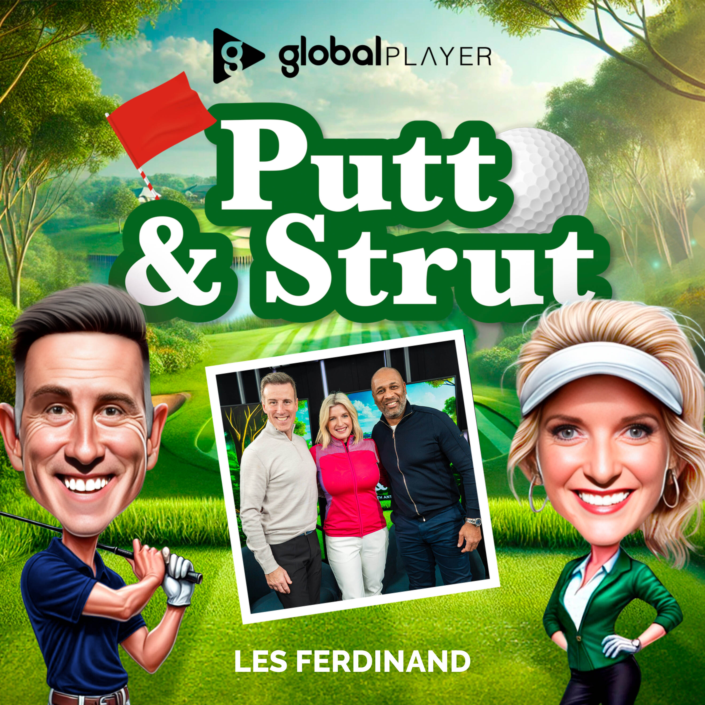 Putt & Strut with Anton Du Beke and Sarah Stirk