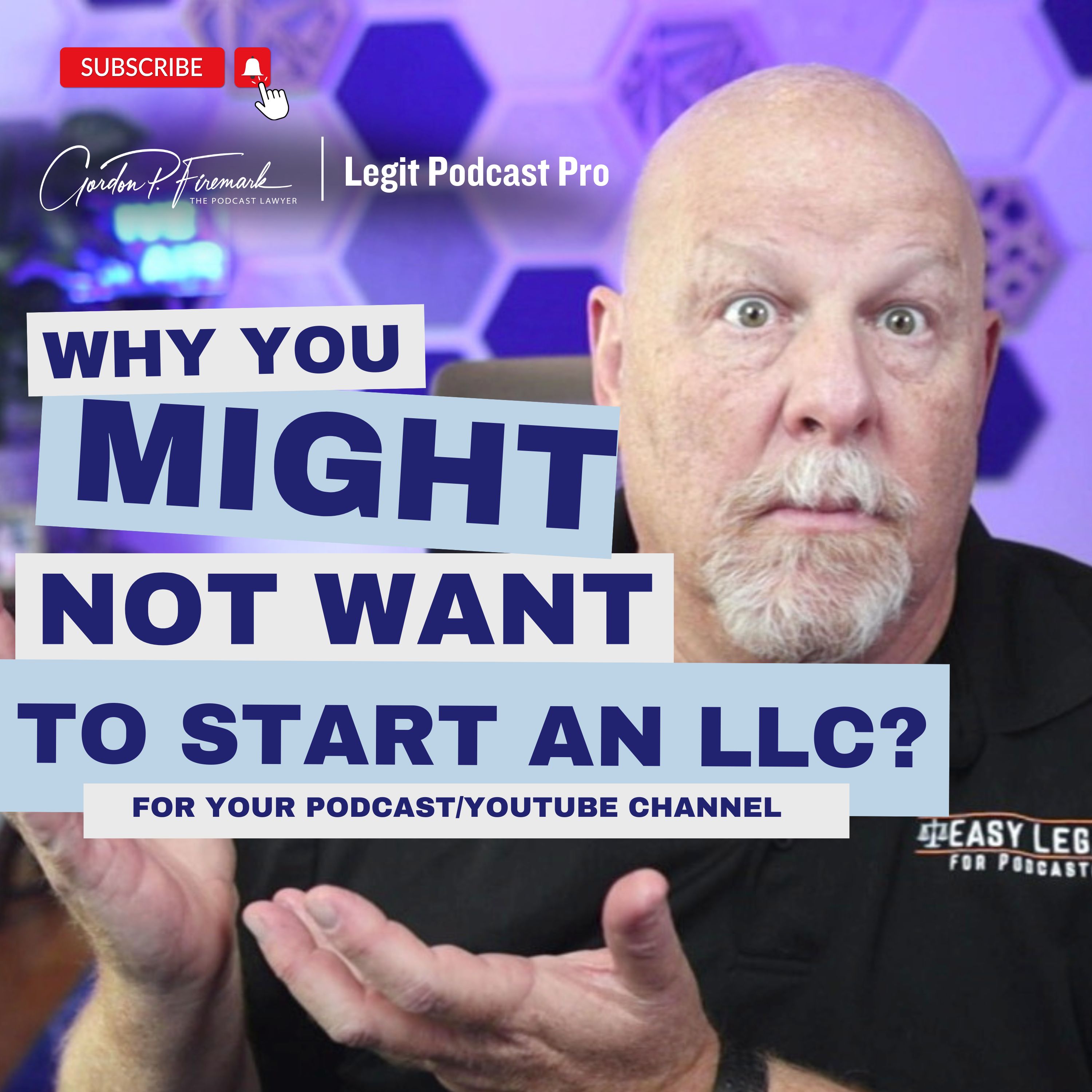 Why You Might NOT Want an LLC for your Podcast or Channel