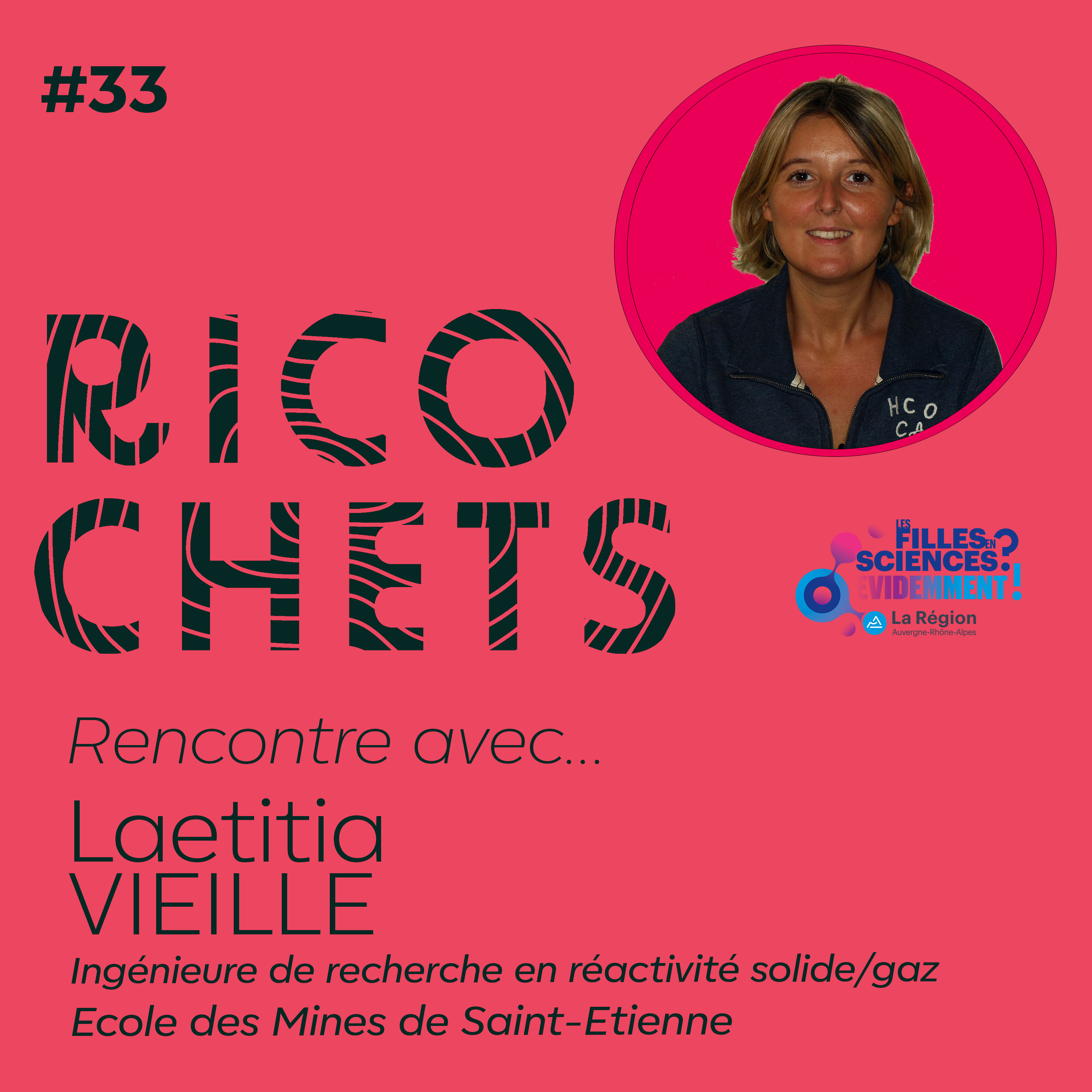 Ricochets #33 : 5 questions à... Laetitia Vieille episode artwork