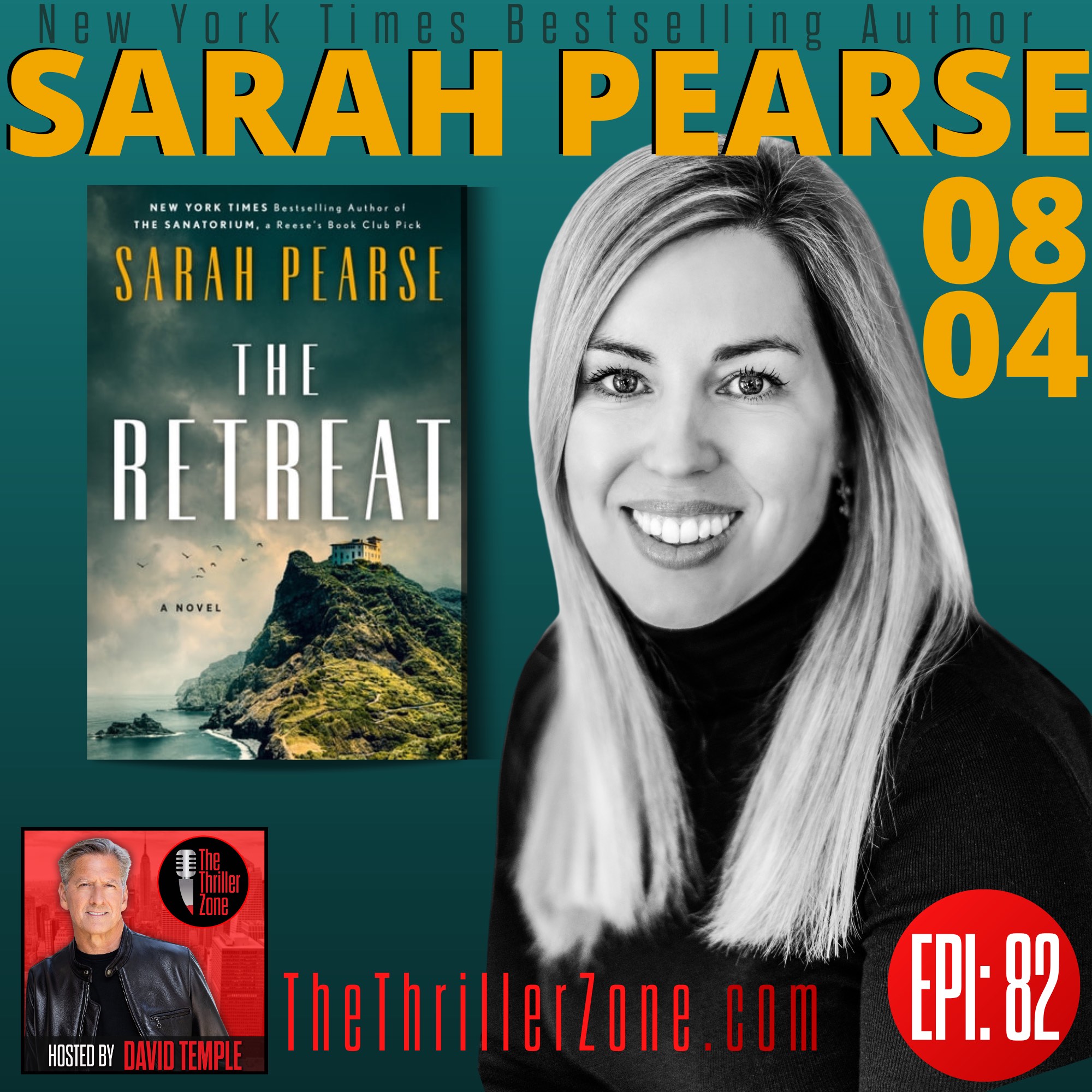 Sarah Pearse, NYTimes Bestselling author of The Retreat Image