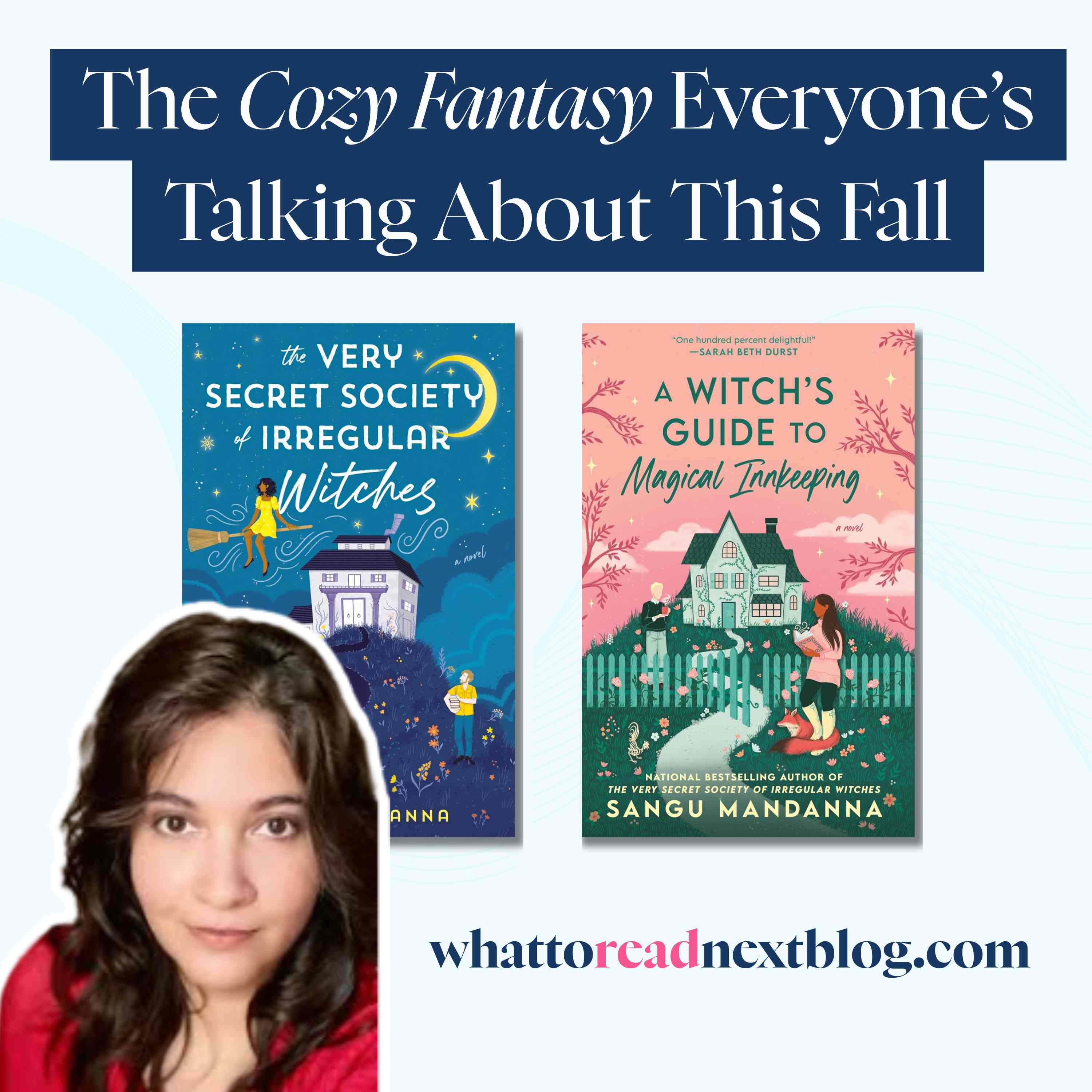 #546 Author Interview: The Very Secret Society Irregular Witches by Sangu Mandanna