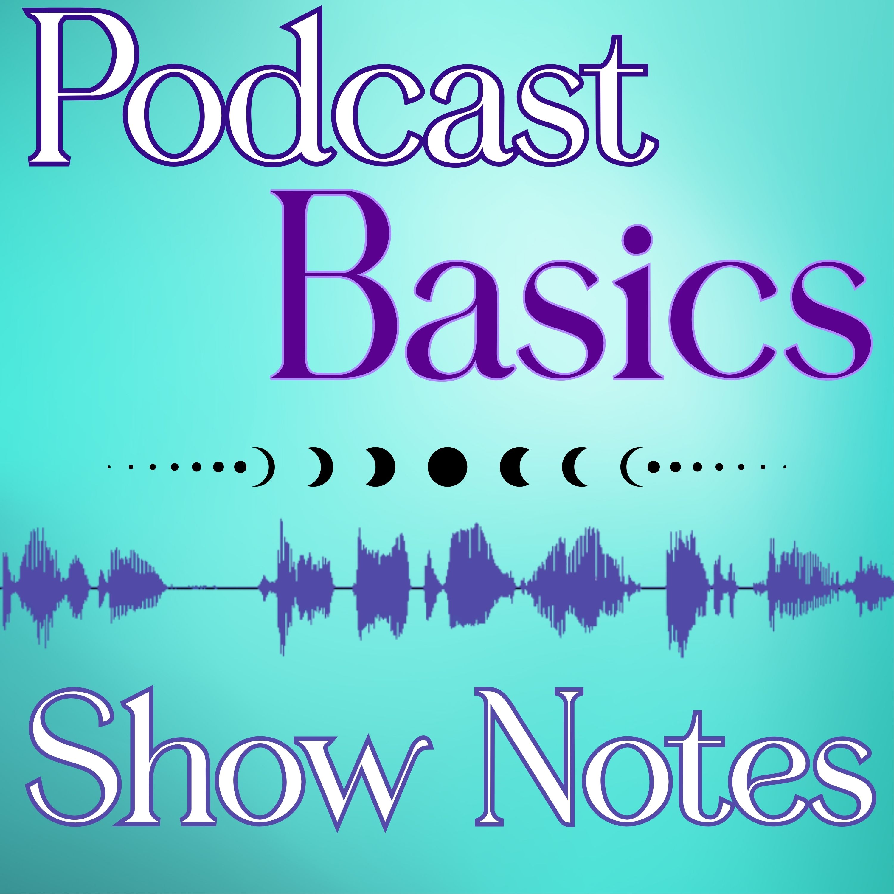 087: Podcast Basics: Why Your Podcast Show Notes Need More Than Two Sentences episode artwork